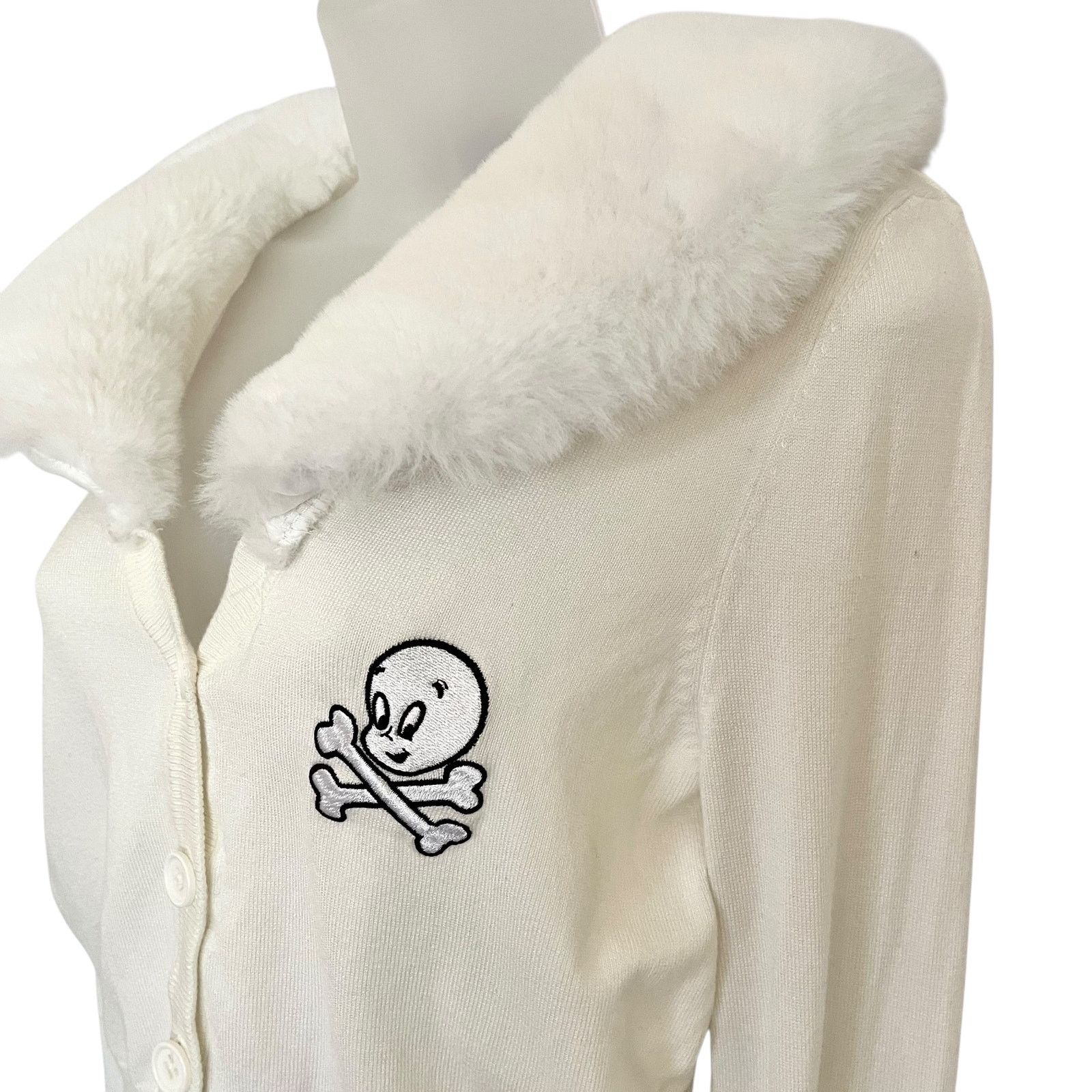 Dolls Kill Dolls Kill x Hot Stuff Casper Friendlier Than Most Cardigan Size S / US 4 / IT 40 - 7 Thumbnail