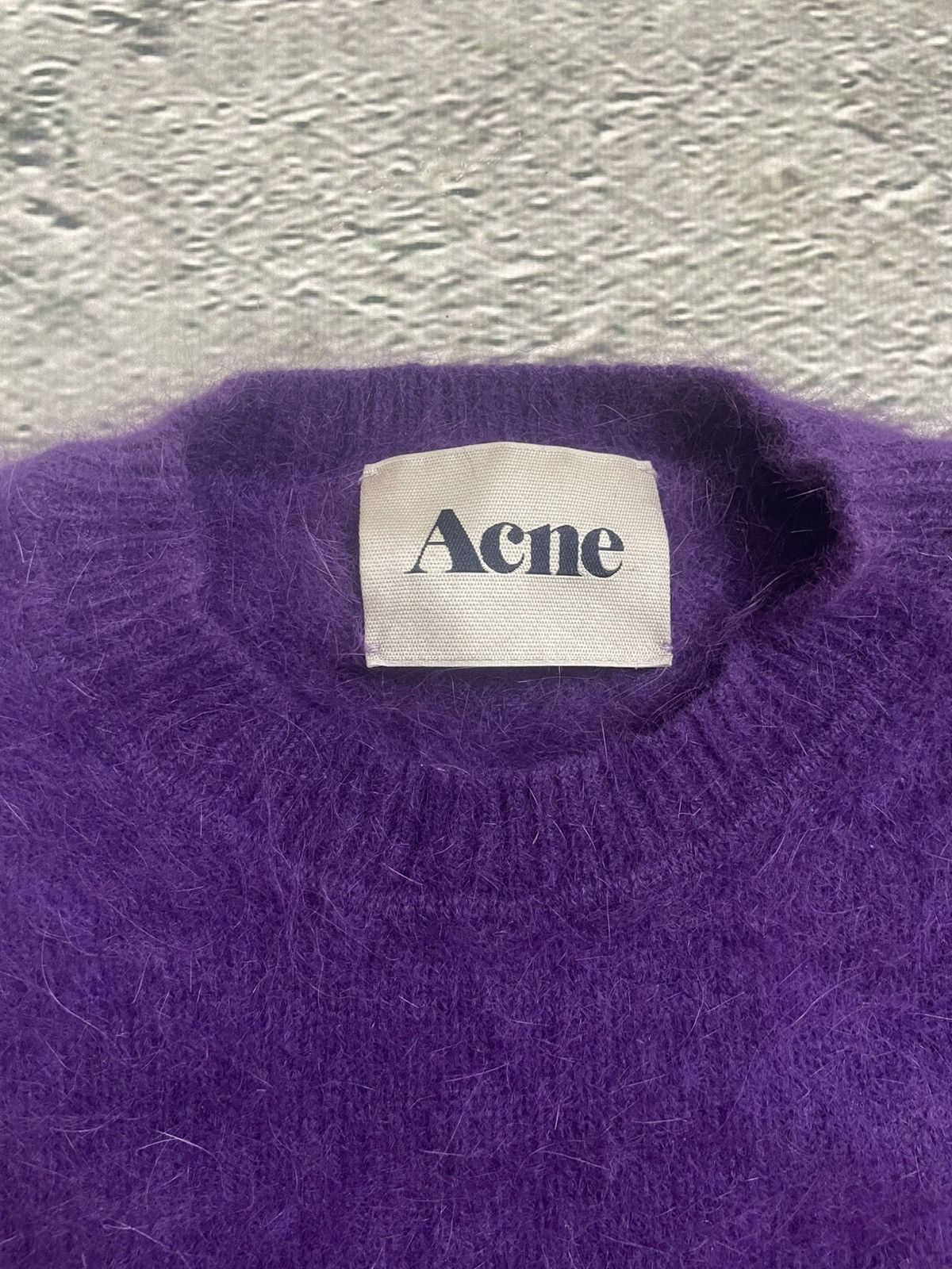 Acne Studios Acne Studios Lia Angora PAW12 sweater purple vintage Size US S / EU 44-46 / 1 - 3 Thumbnail
