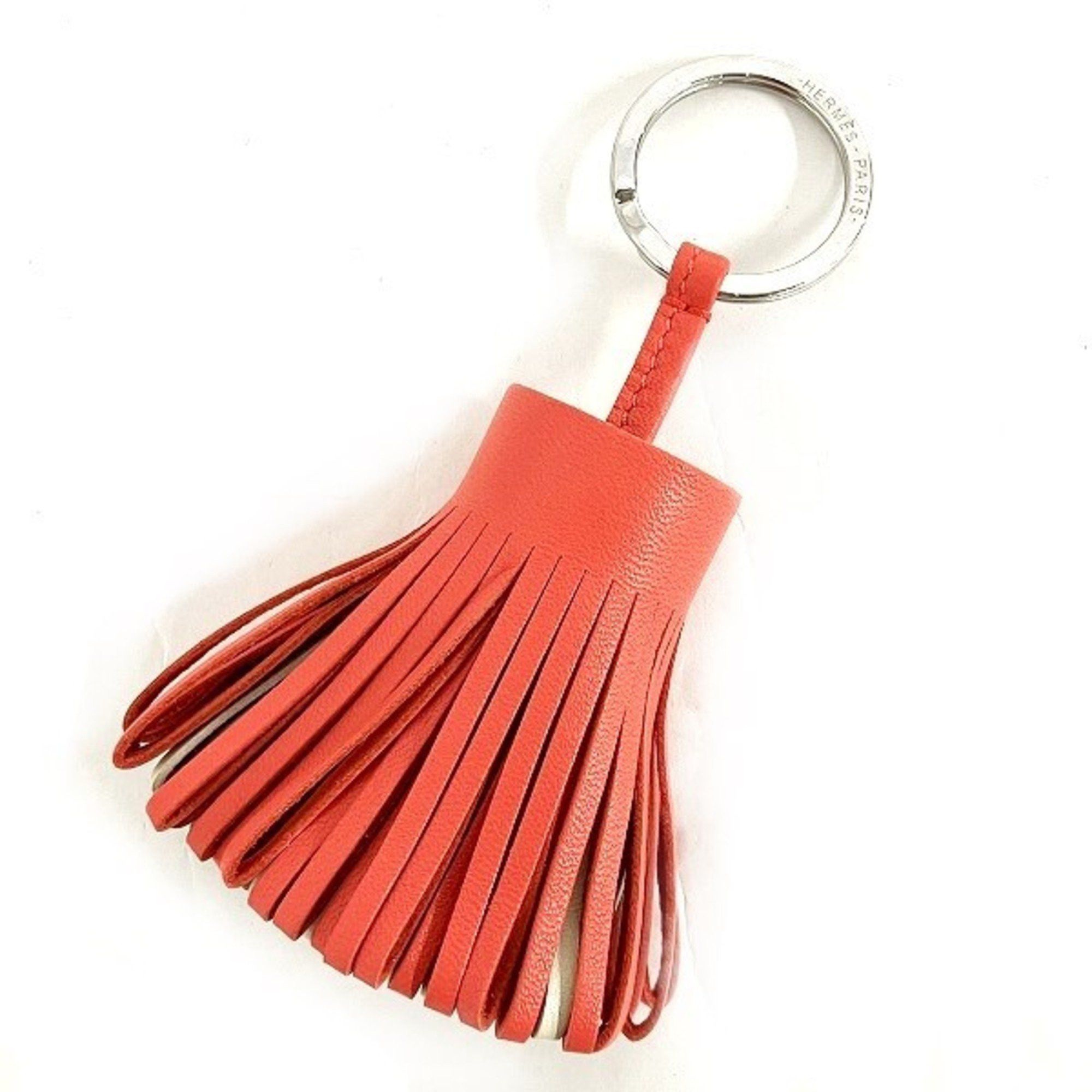 image of Hermes Carmen Tricolor Anu Milo Brand Accessories Key Ring Bag Charm Ladies, Women's