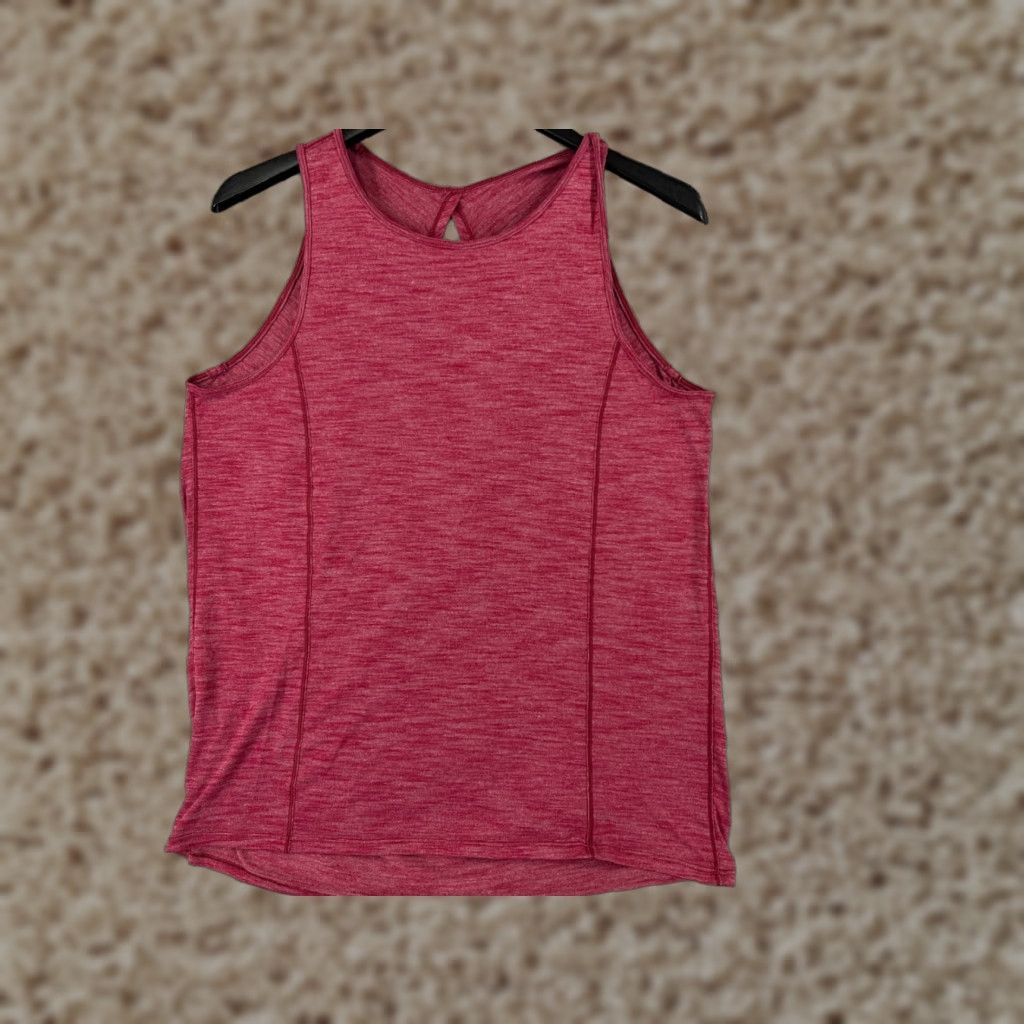 Lululemon Lululemon Shirt Women 6 Pink Low Key Tank Open Back Pima Cotton W1ARQS Size M / US 6-8 / IT 42-44 - 1 Thumbnail