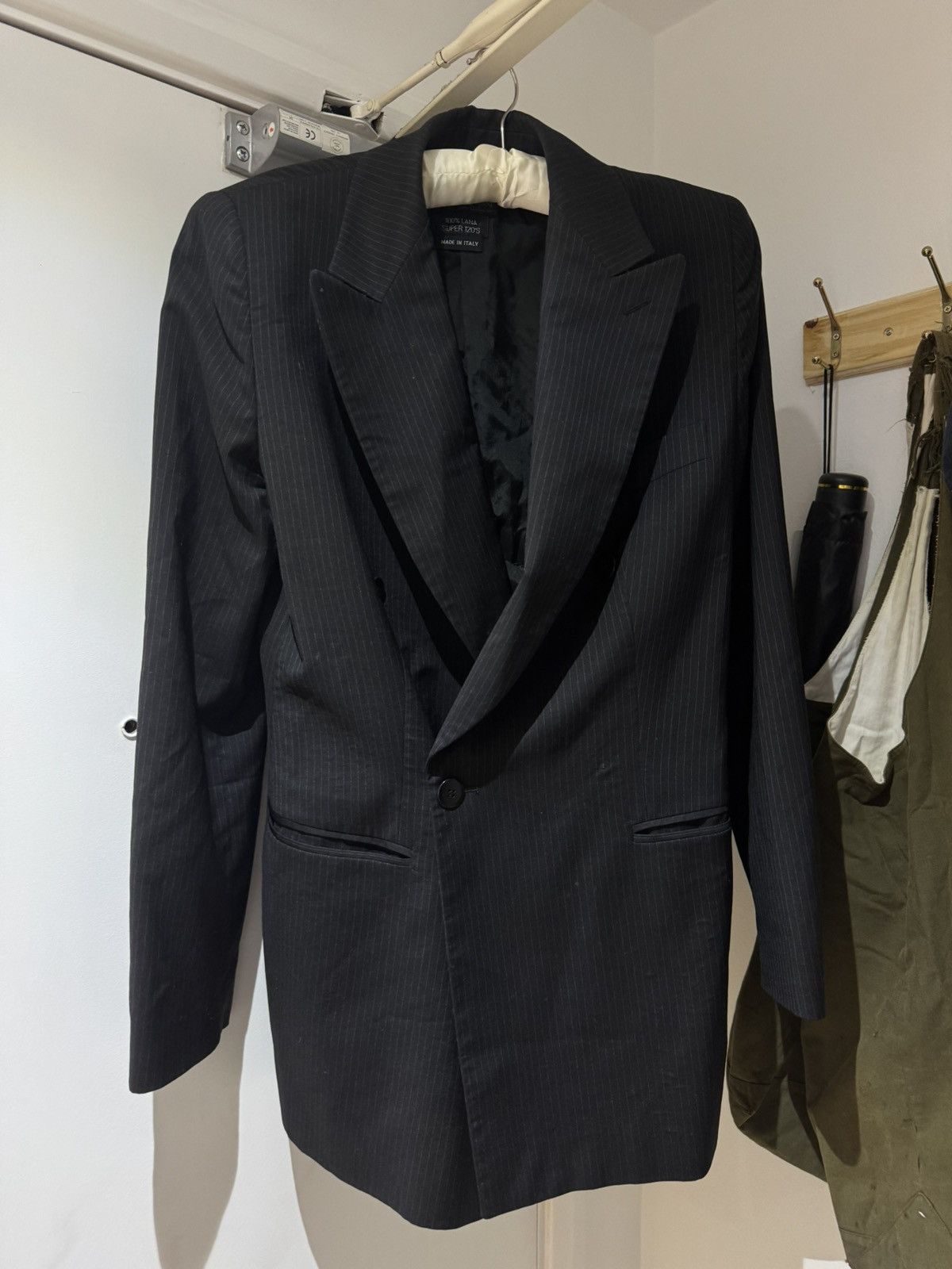 Giorgio Armani Giorgio Armani Genuine Wool Blazer Size M / US 6-8 / IT 42-44 - 3 Thumbnail
