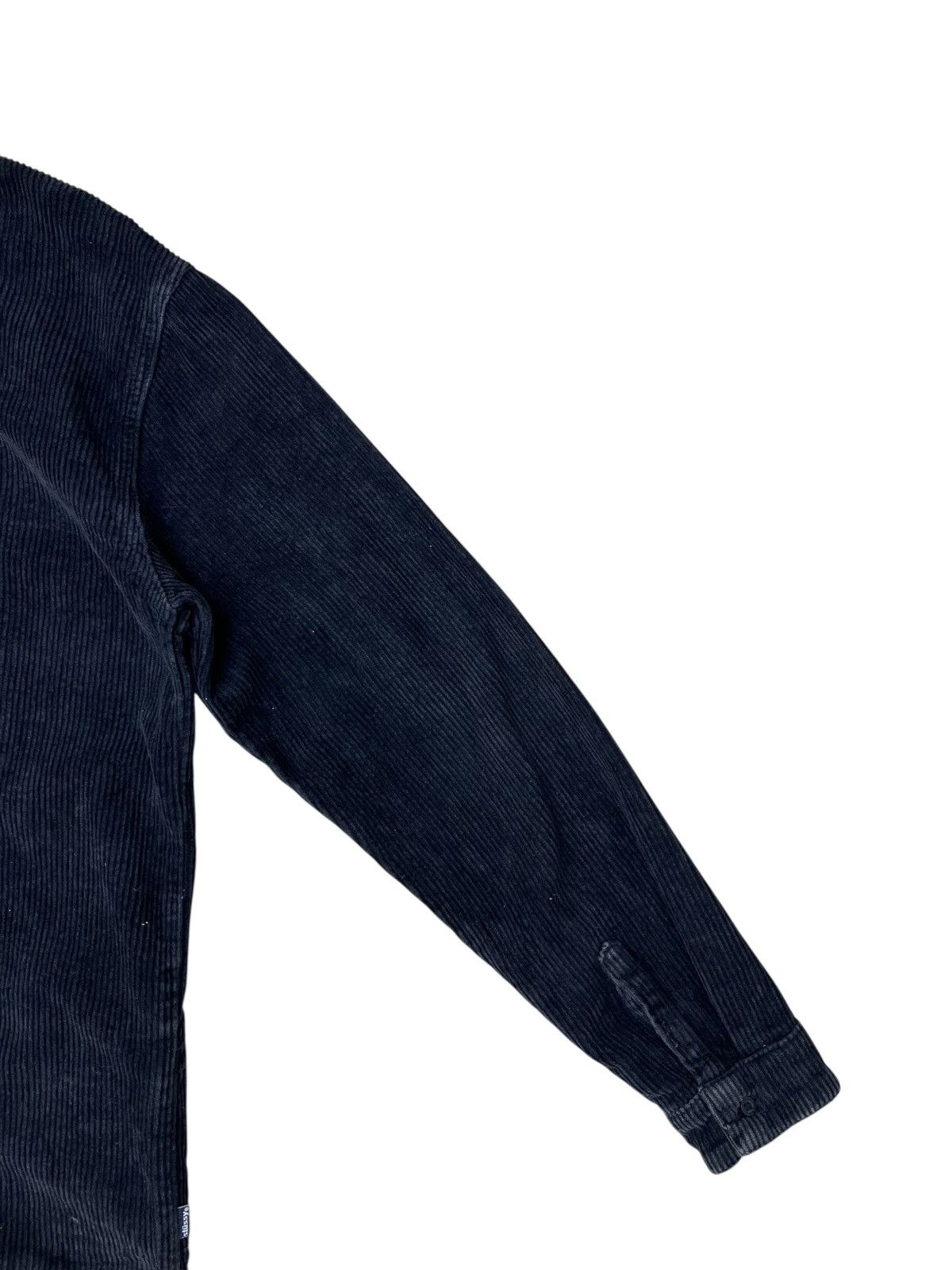 Stussy Vintage Y2K Stussy Fade Black 4 Pocket Corduroy Jacket Size US M / EU 48-50 / 2 - 21 Thumbnail