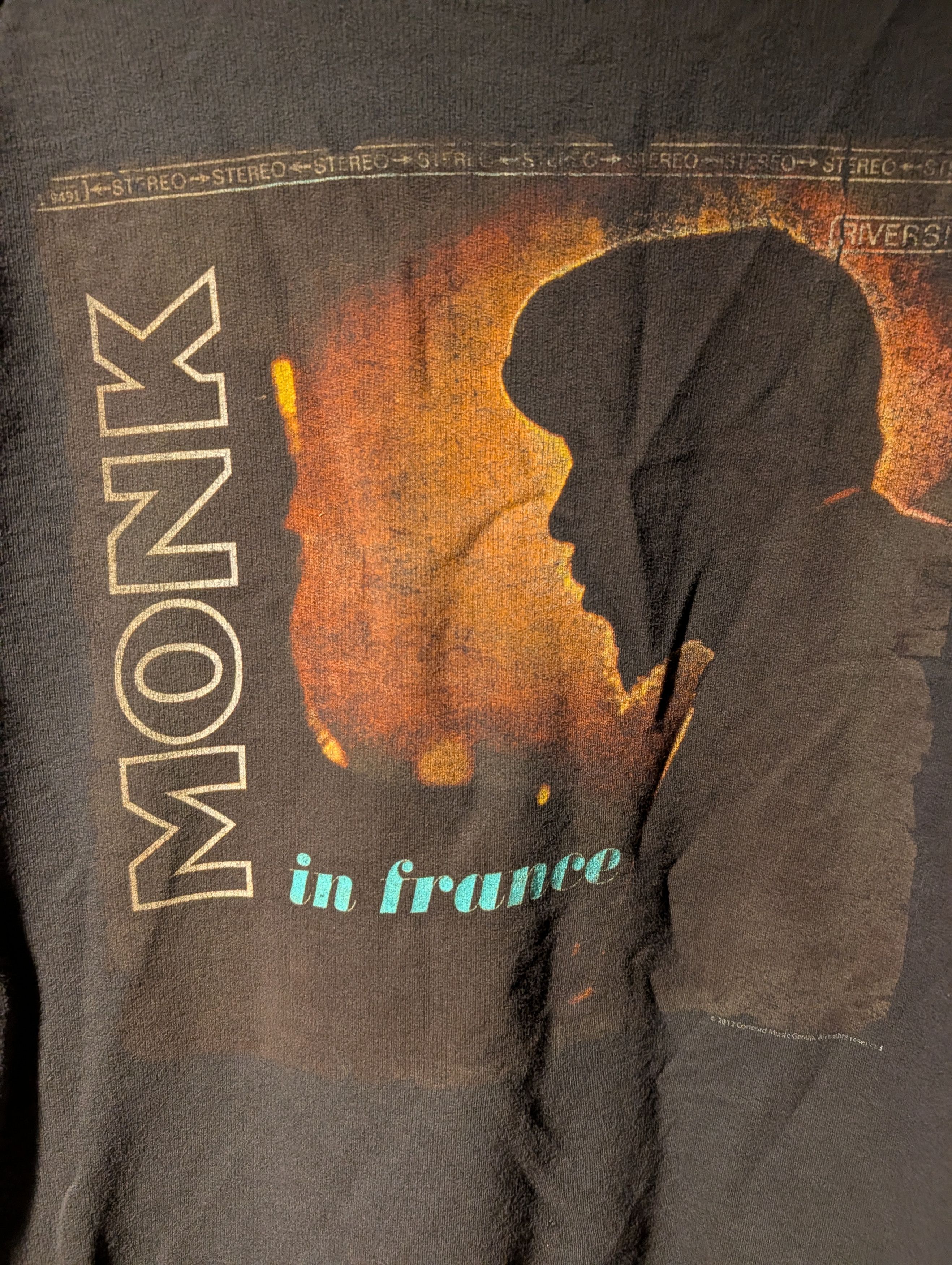 Band Tees Chaser Thelonious Monk In France Jazz Graphic Sweatshirt Size US M / EU 48-50 / 2 - 2 Thumbnail