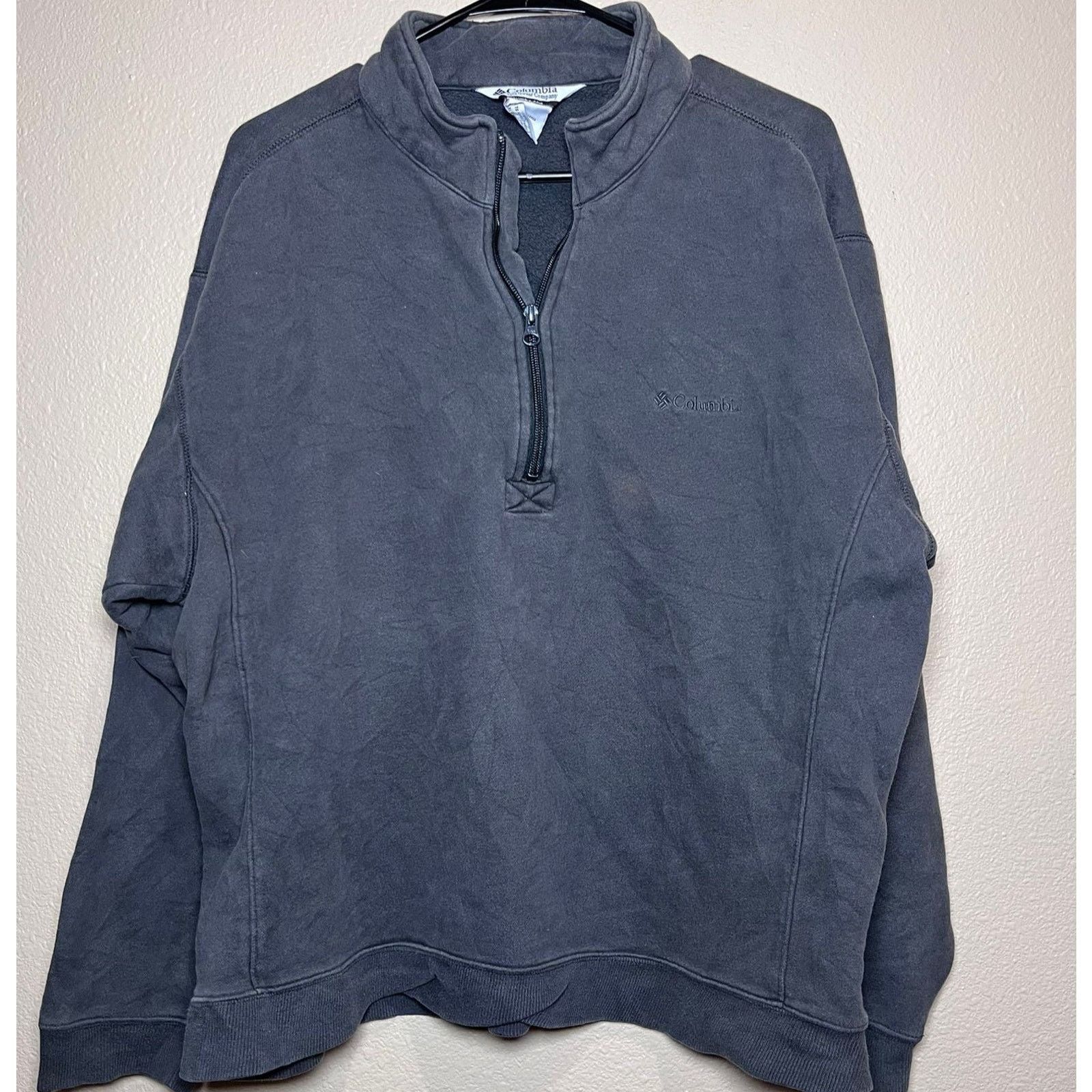 Columbia 🌫️ Columbia Quarter-Zip Pullover Sweatshirt – Size XL Size XL / US 12-14 / IT 48-50 - 1 Thumbnail