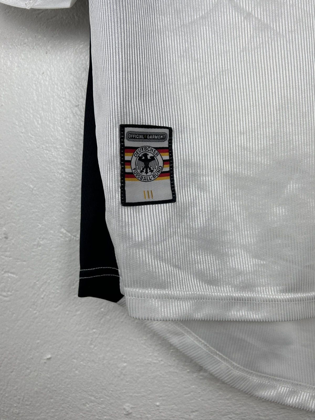 Adidas 90s Vintage Adidas Germany DFB 1998 Home Kit Jersey Size US M / EU 48-50 / 2 - 6 Thumbnail