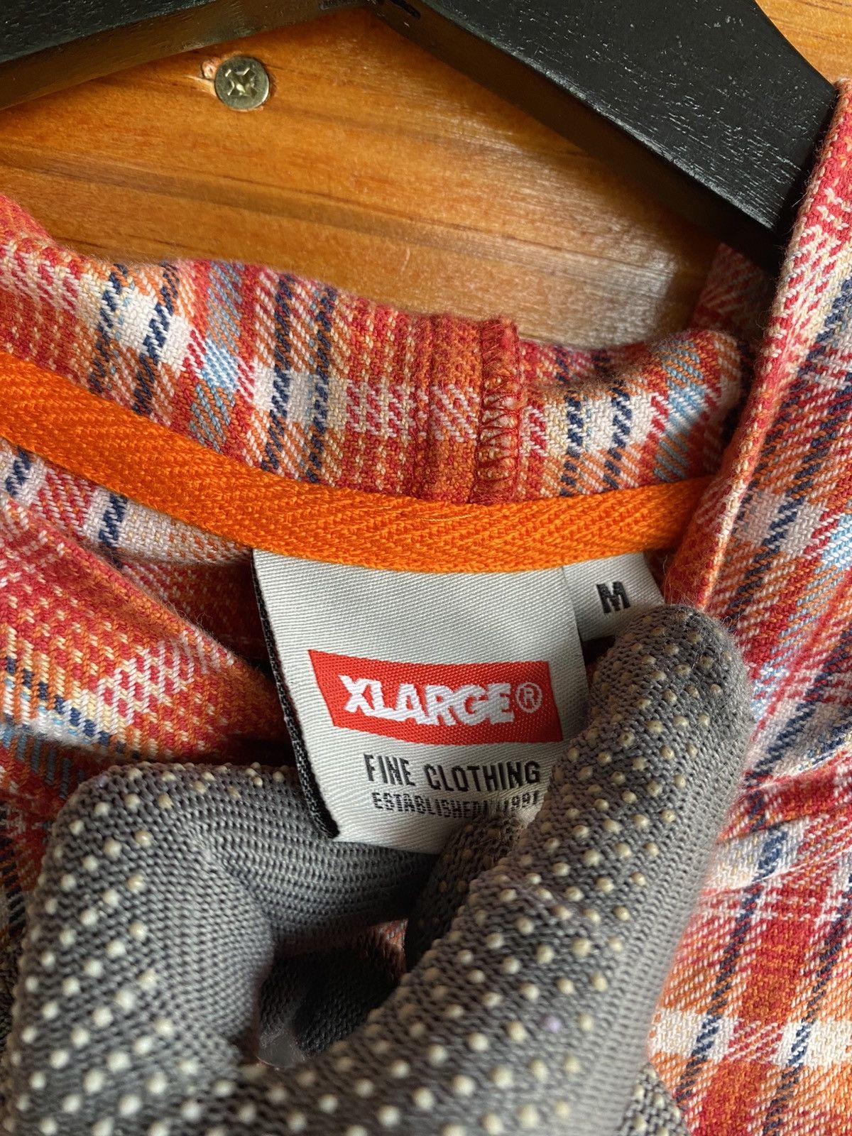Xlarge X-Large Fine Clothing Plaid Hoodie Shirt Streetwear Icon Size US M / EU 48-50 / 2 - 6 Thumbnail