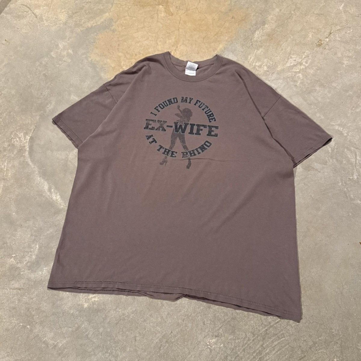 Vintage Vtg 2000s Future Ex-Wife Faded Stripper Sex Tee ERD Grunge Size US XXL / EU 58 / 5 - 2 Thumbnail