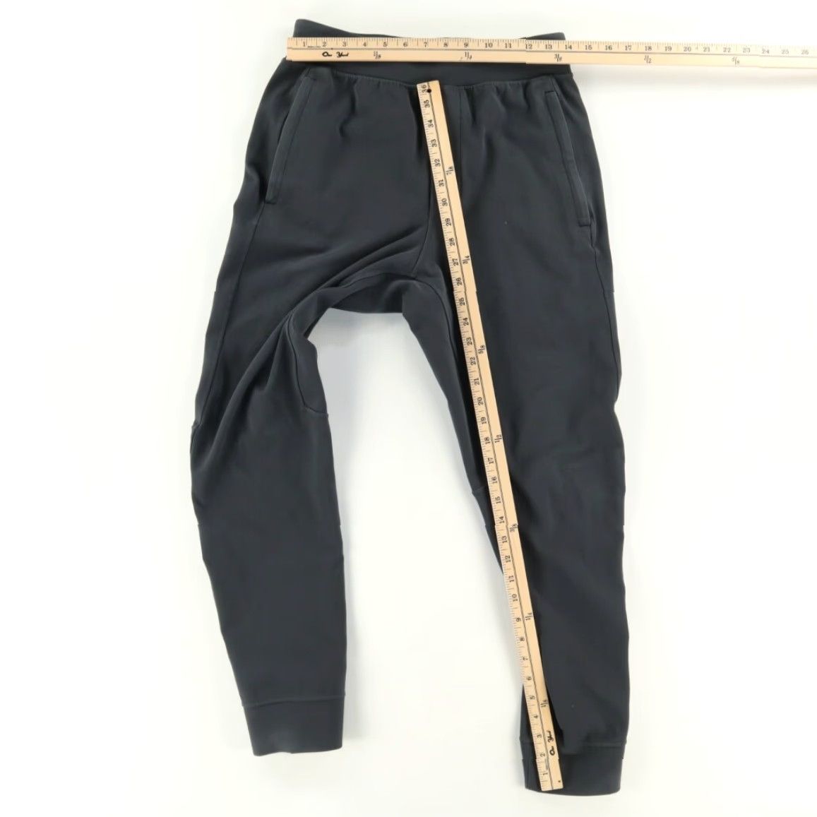 Lululemon Lululemon Sojourn Jersey Polyester Knit Jogger Pants Charcoal Men's S Size US S / EU 44-46 / 1 - 3 Thumbnail