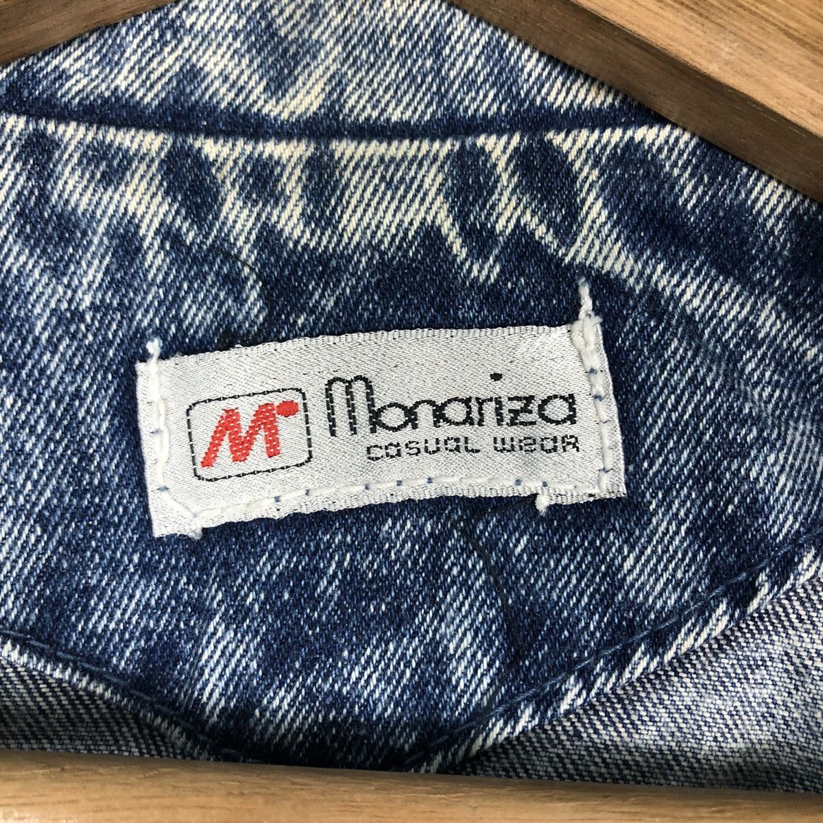 Japanese Brand 🔥Vintage Denim Jacket Monariza Embroidered Design Kapital Size US M / EU 48-50 / 2 - 17 Thumbnail