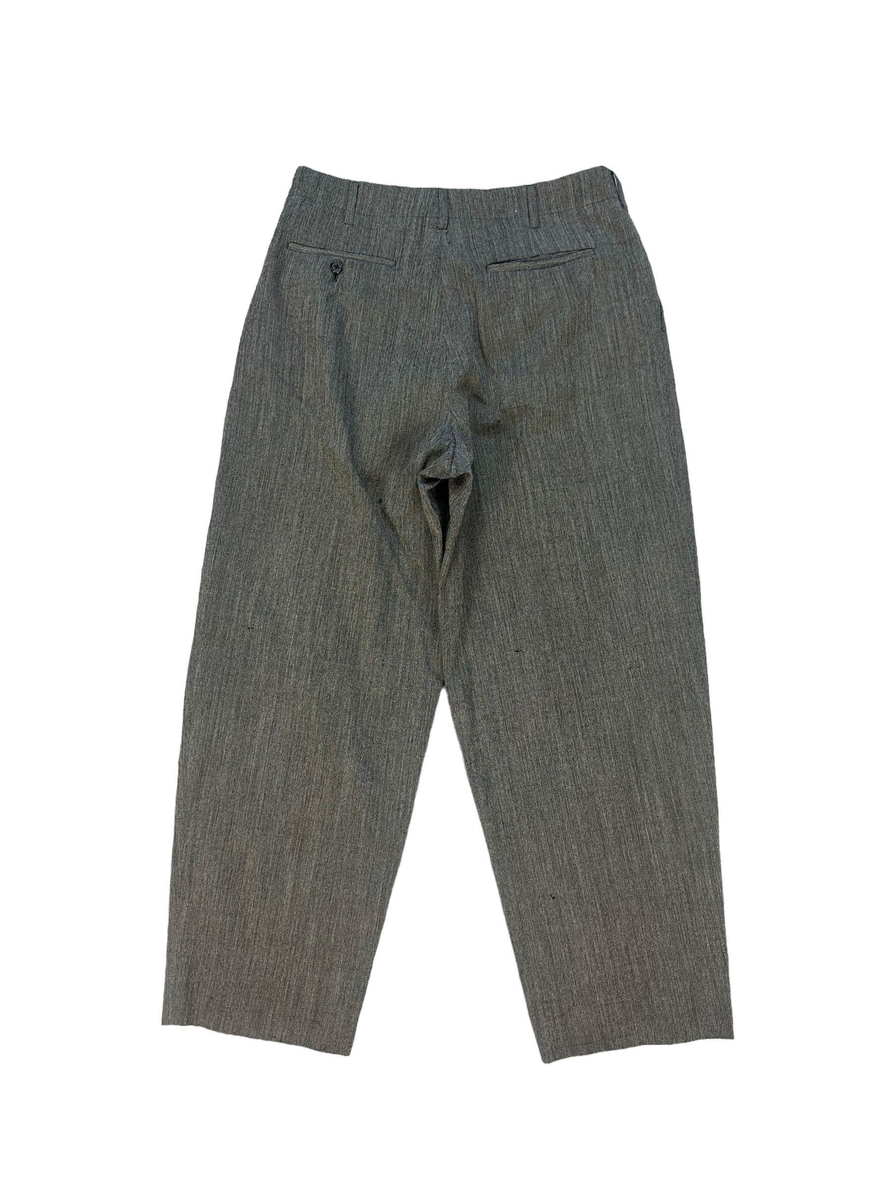 Y's TRASHED🔥 Y's FOR MEN DISTRESSED TROUSERS #7922-190 Size US 31 - 12 Thumbnail