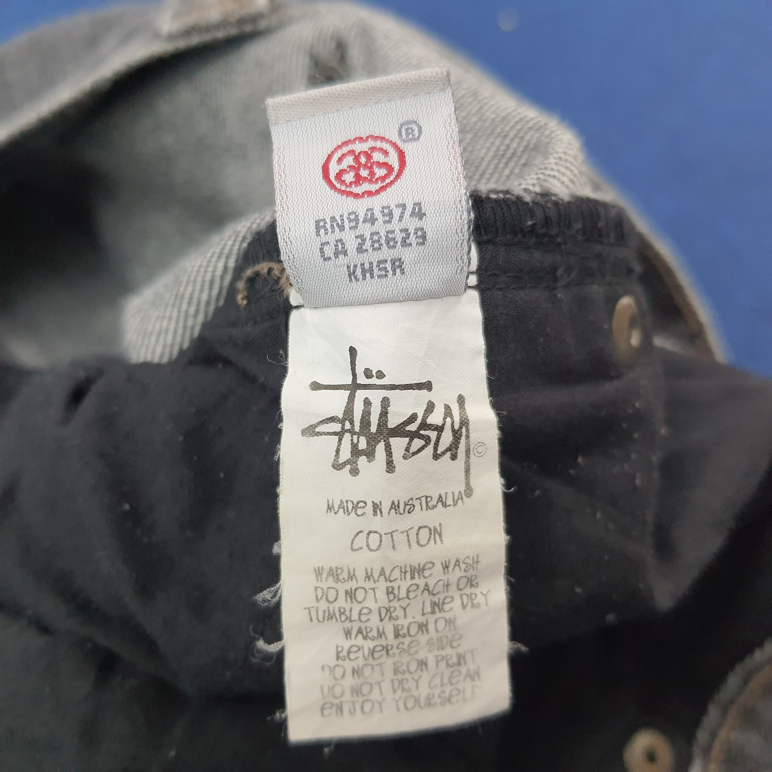 Stussy Vintage Stussy Streetwear Custom Logo Jeans Size US 34 / EU 50 - 9 Thumbnail