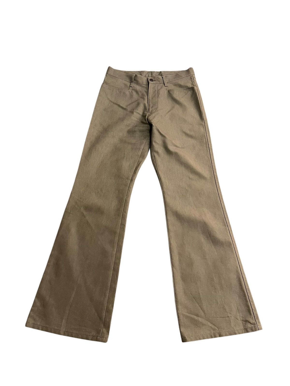 Japanese Brand Comme ca du mode men flare pants size 30 x 31 inches Size US 30 / EU 46 - 2 Thumbnail