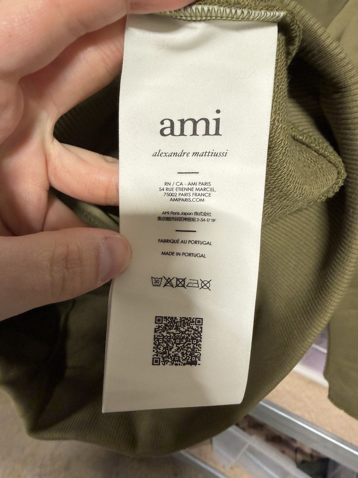 AMI Ami Paris Zip Logo Hoodie NEW Size US L / EU 52-54 / 3 - 4 Thumbnail