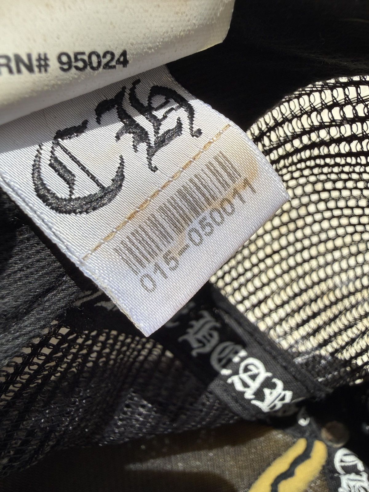 Chrome Hearts Chrome Hearts CH Hollywood Trucker Hat Size ONE SIZE - 7 Thumbnail