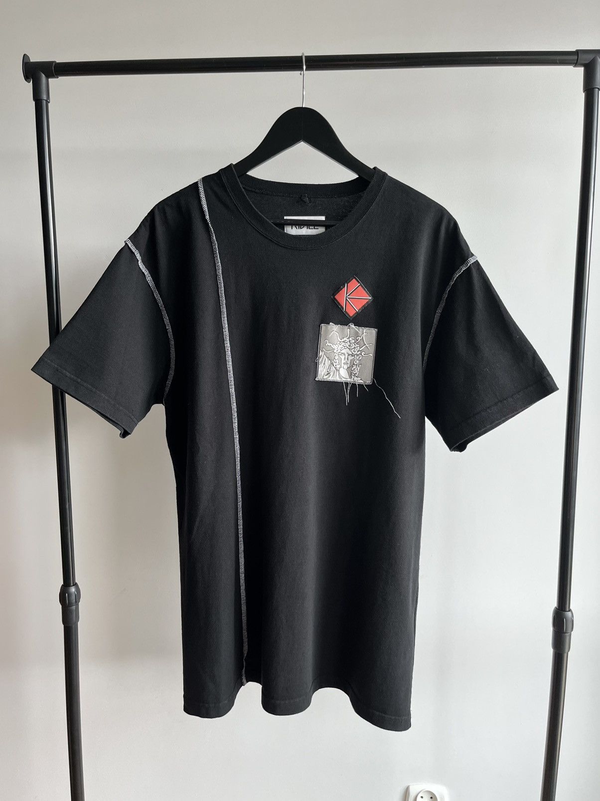 KIDILL Rare Kidill x Winston Smith SS21 deconstructed t-shirt Size US XL / EU 56 / 4 - 3 Thumbnail