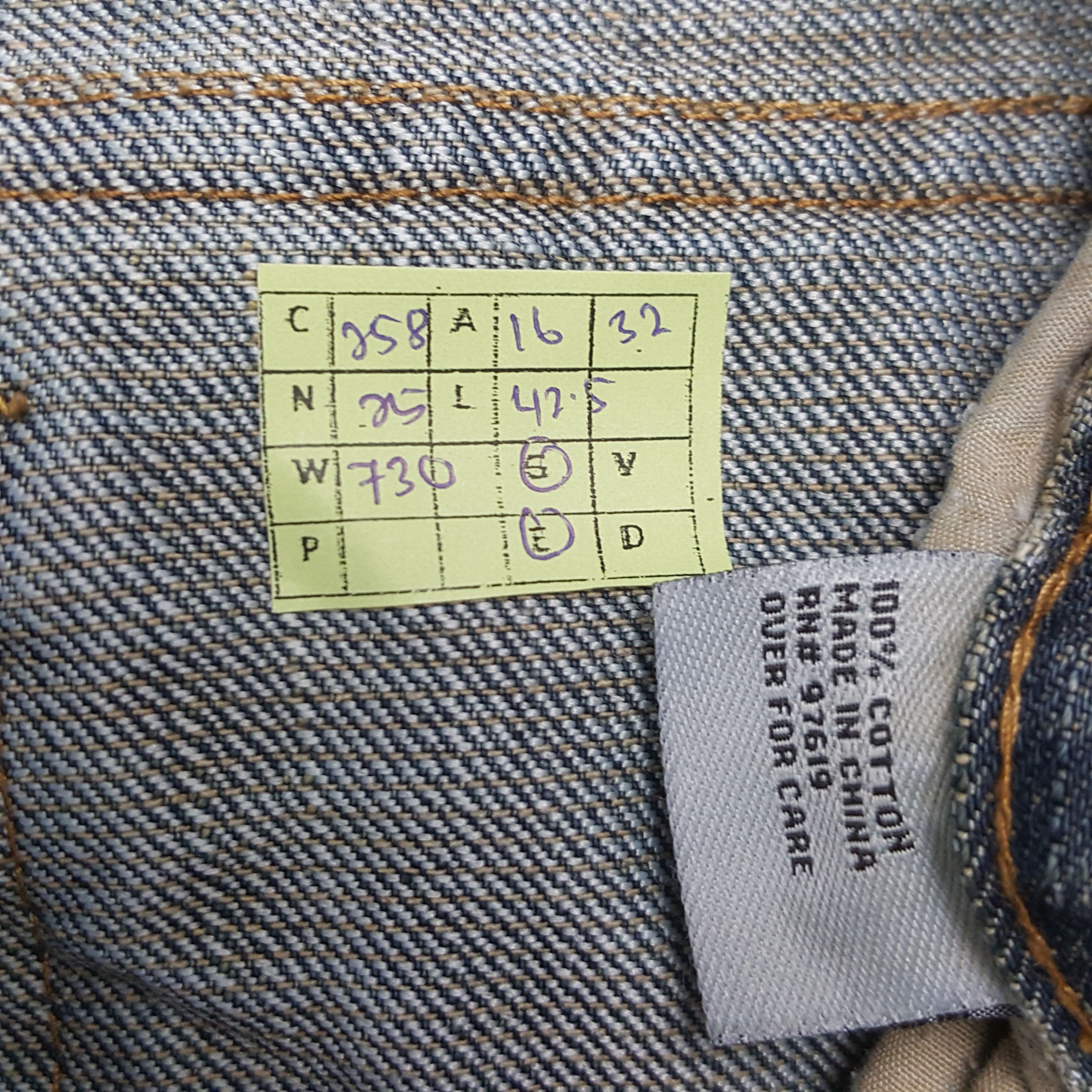 If Six Was Nine × Vintage Vintage Focus USA American Double Knee Bikers Denim Jeans Size US 32 / EU 48 - 8 Thumbnail