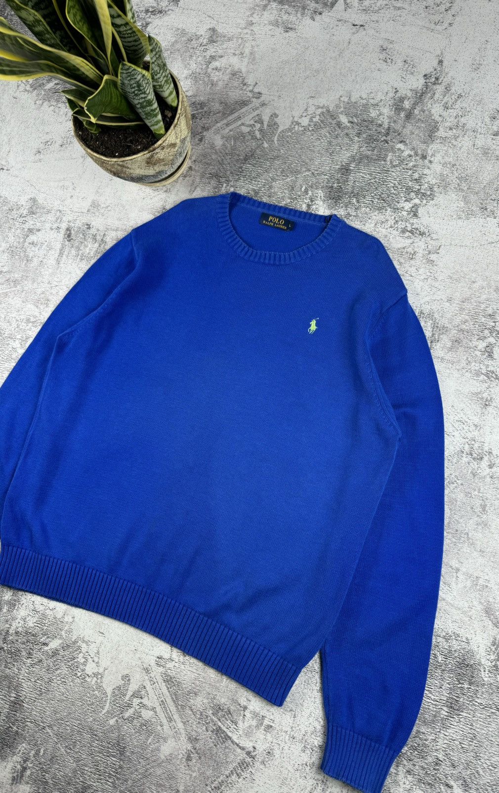 Polo Ralph Lauren Polo Ralph Lauren 90S Knited Old Money Men L Sweater Pullover Size US L / EU 52-54 / 3 - 3 Thumbnail