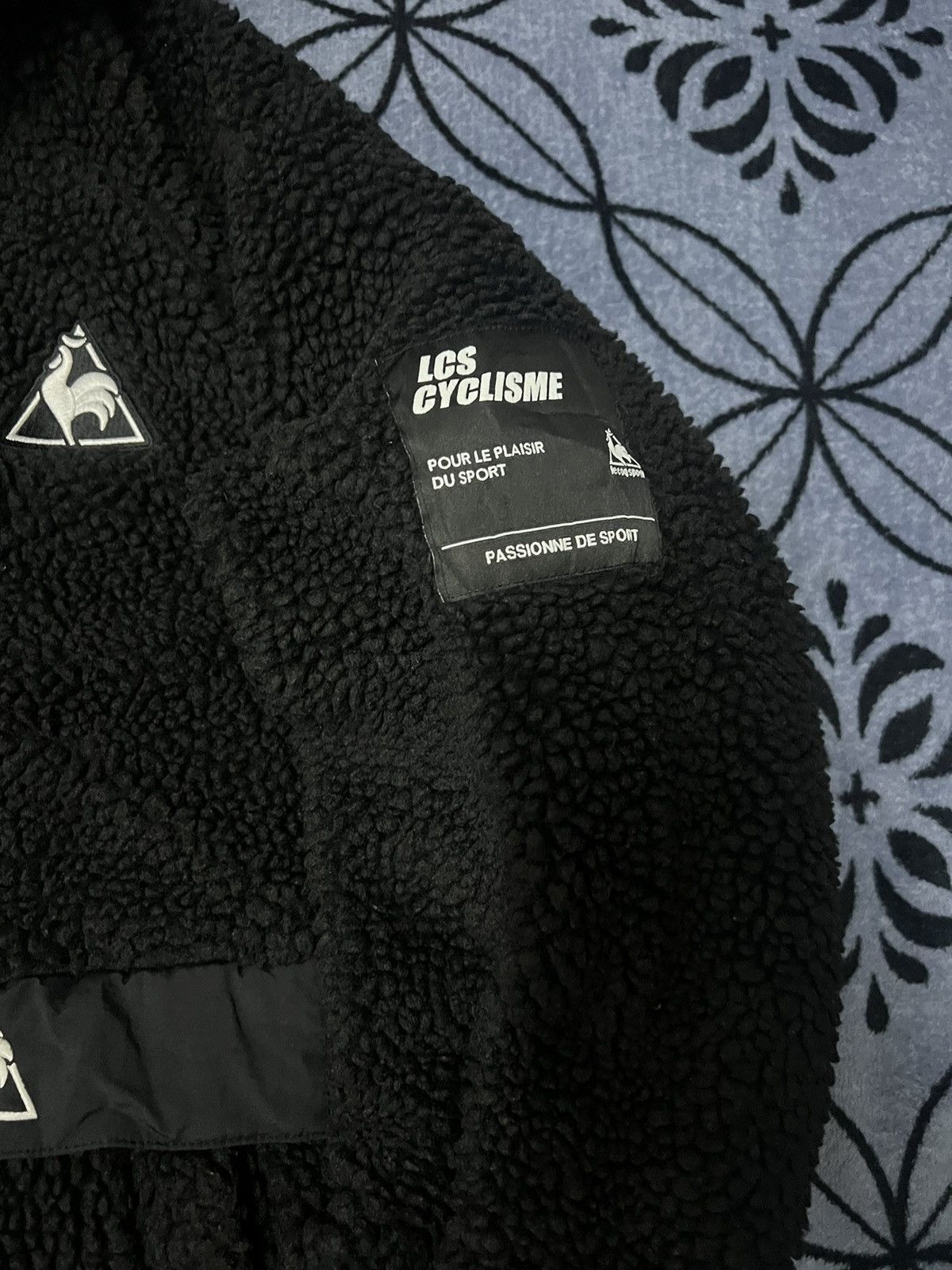 Le Coq Sportif × Vintage Le Coq Sportif - Hoodie Fleece sweatshirt Size US L / EU 52-54 / 3 - 2 Thumbnail
