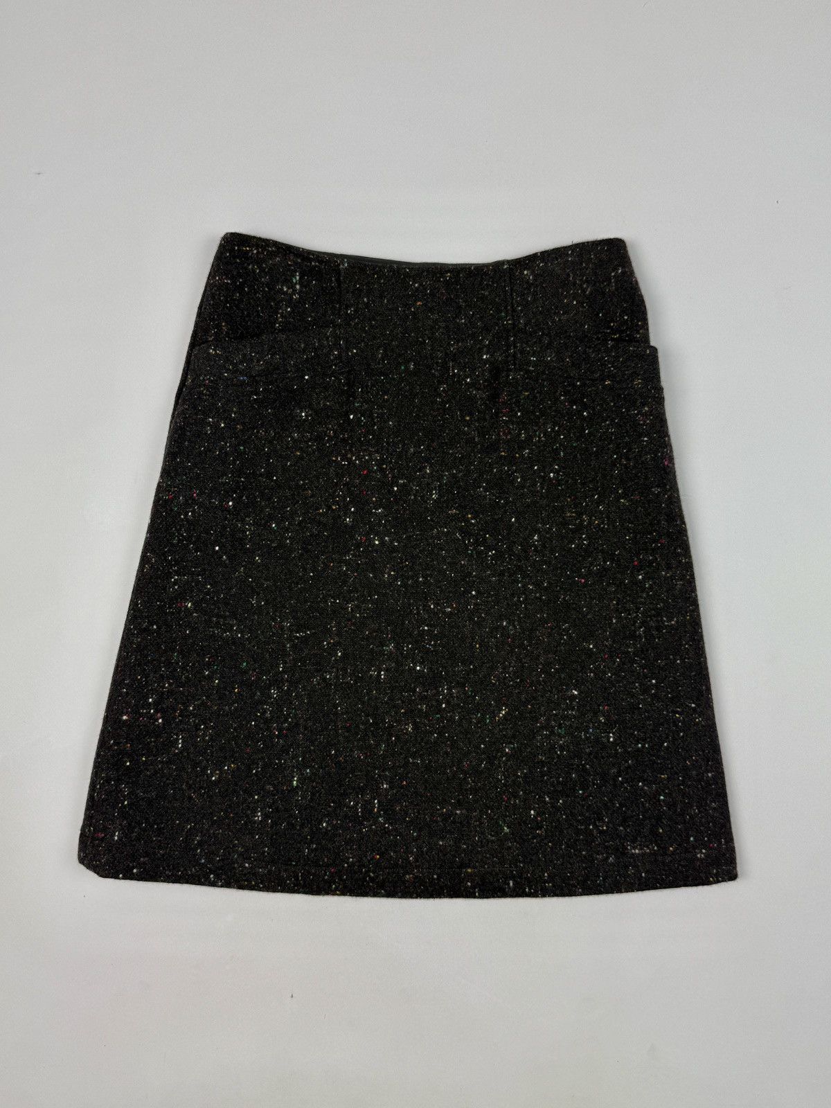 Theory Theory Anorel Rainbow Coating Wool A-Line Pocket Midi Skirt Size 24" / US 00 / IT 34 - 2 Thumbnail