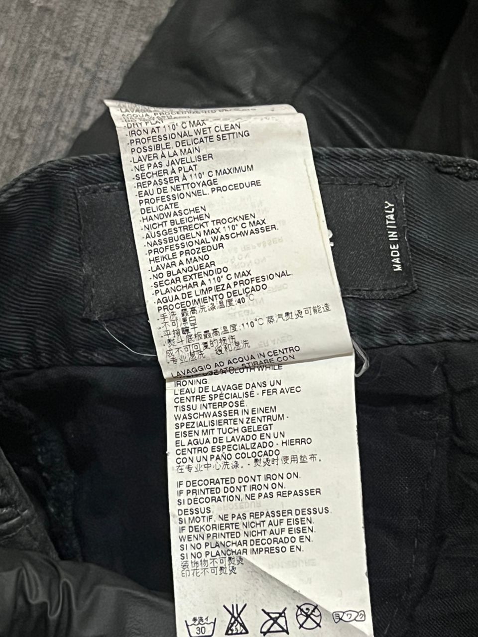 Dsquared2 Dsquared Biker Pant ( Elastane) Size US 32 / EU 48 - 9 Thumbnail
