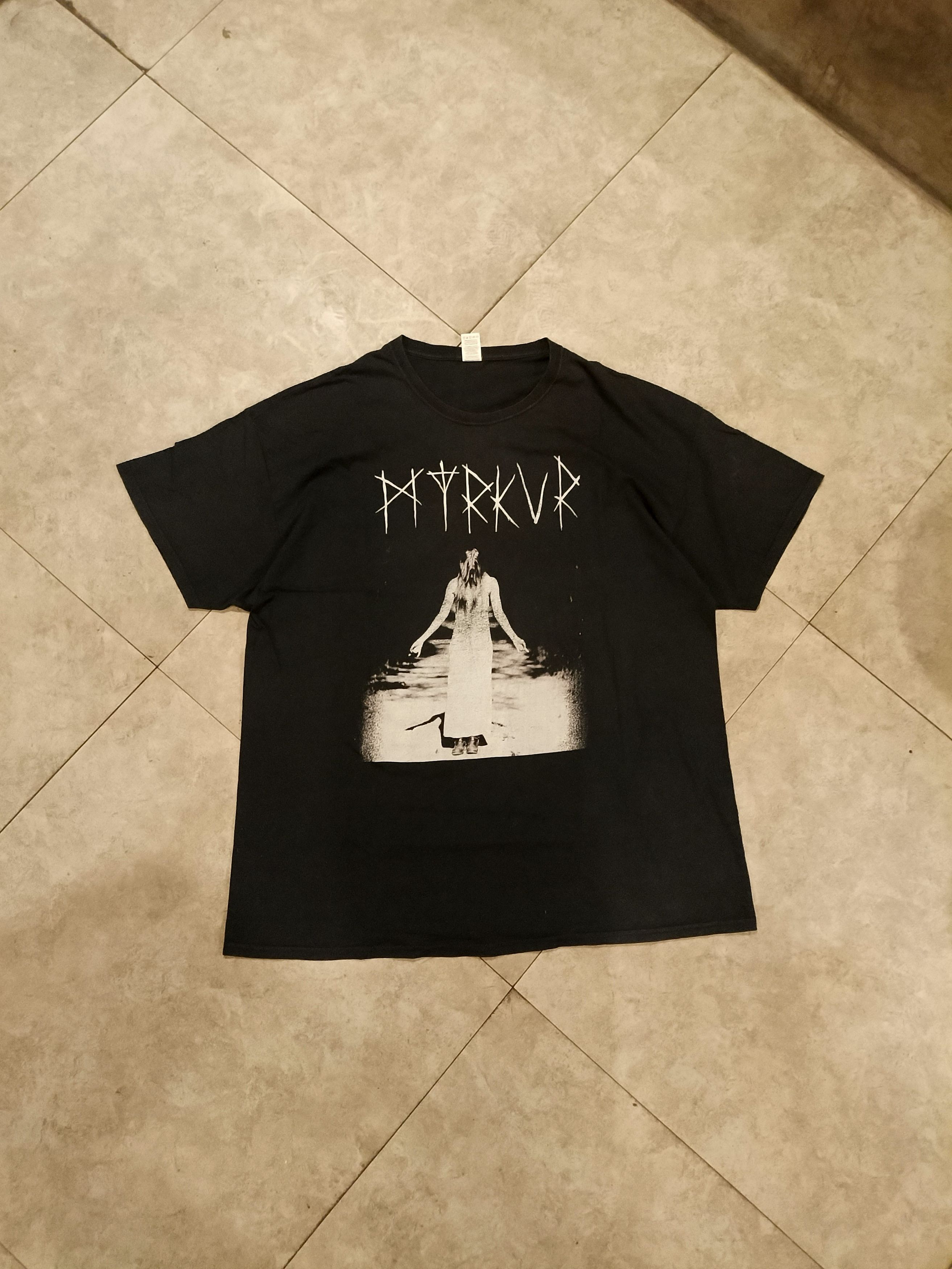 Band Tees Myrkur Band Tee – Dark Ritual Artwork – Rare Band Merch Size US XXL / EU 58 / 5 - 1 Thumbnail