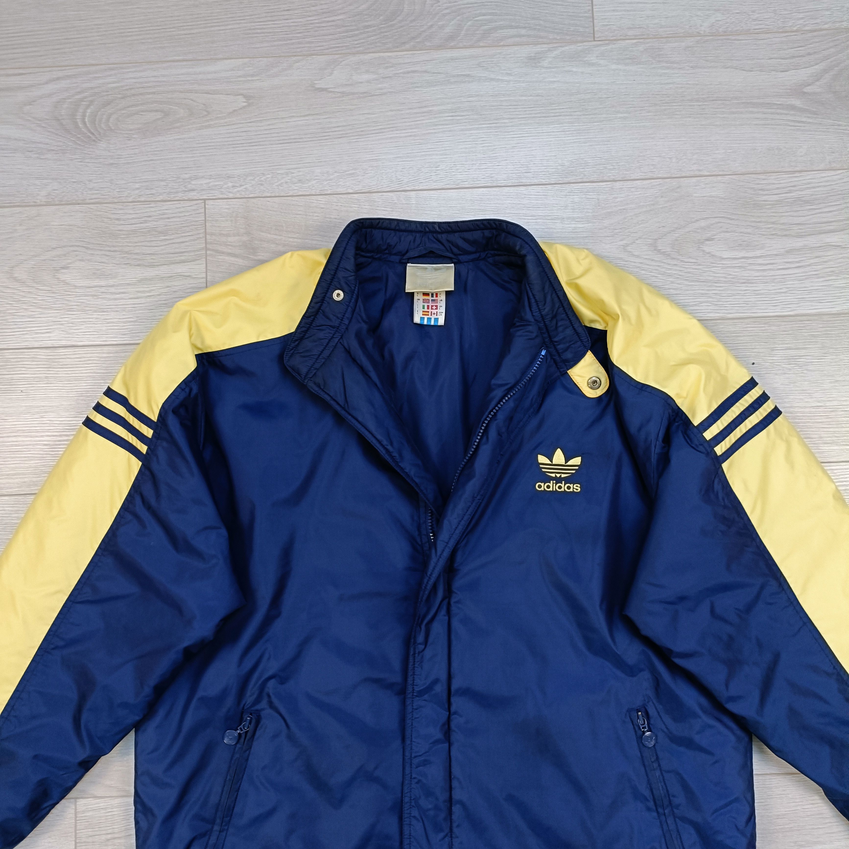 Adidas × Vintage Men's Blue Full Zip Track Jacket ! Size US L / EU 52-54 / 3 - 2 Thumbnail