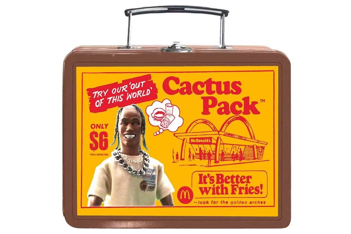 Travis Scott Travis Scott x McDonalds Cactus Pack Vintage Metal Lunchbox Size ONE SIZE - 1 Thumbnail