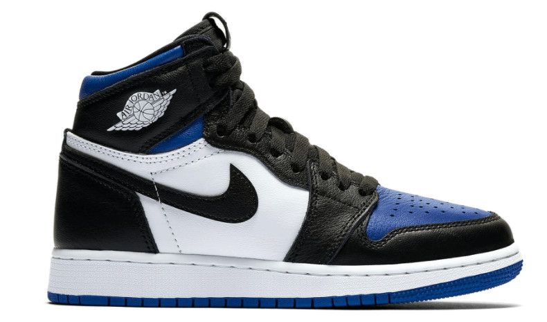Nike 1 Retro High Royal Toe (GS) Size US 7 / EU 40 - 1 Preview