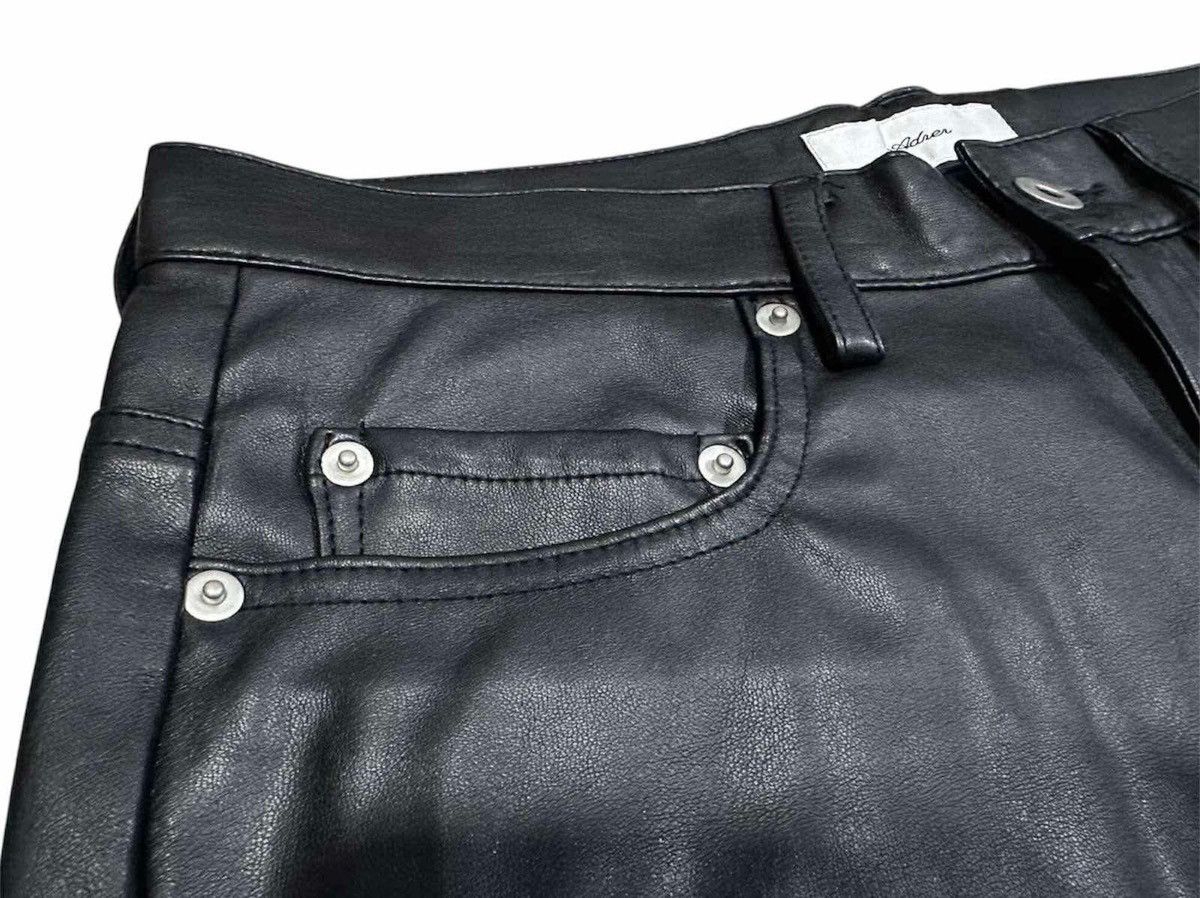 If Six Was Nine × Japanese Brand × Le Grande Bleu (L.G.B.) 🔥Japanese Y2K Adrer Leather Pants Flared Goth Punk Size US 31 - 3 Thumbnail