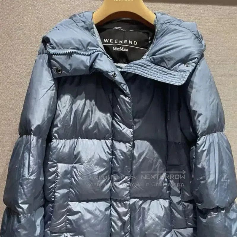 Max Mara MaxMara Blue Women's Down Jacket . Size S / US 4 / IT 40 - 5 Thumbnail