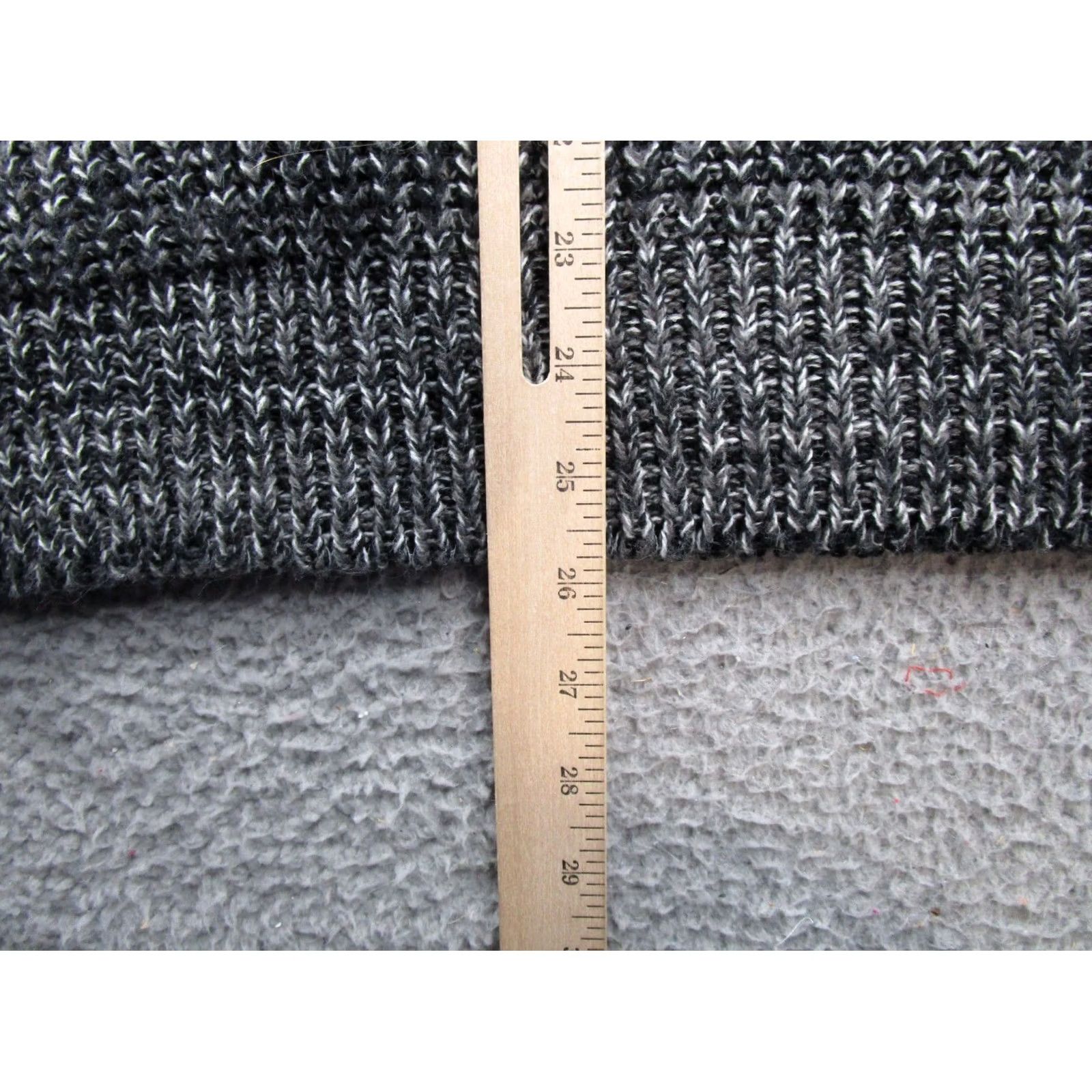 Vintage Honors Mens Ribbed Knit Crew Neck Sweater XL Gray 100% Acrylic Vintage Y2K Style Pullover Crew Neck Knit Classic Size US XL / EU 56 / 4 - 6 Thumbnail