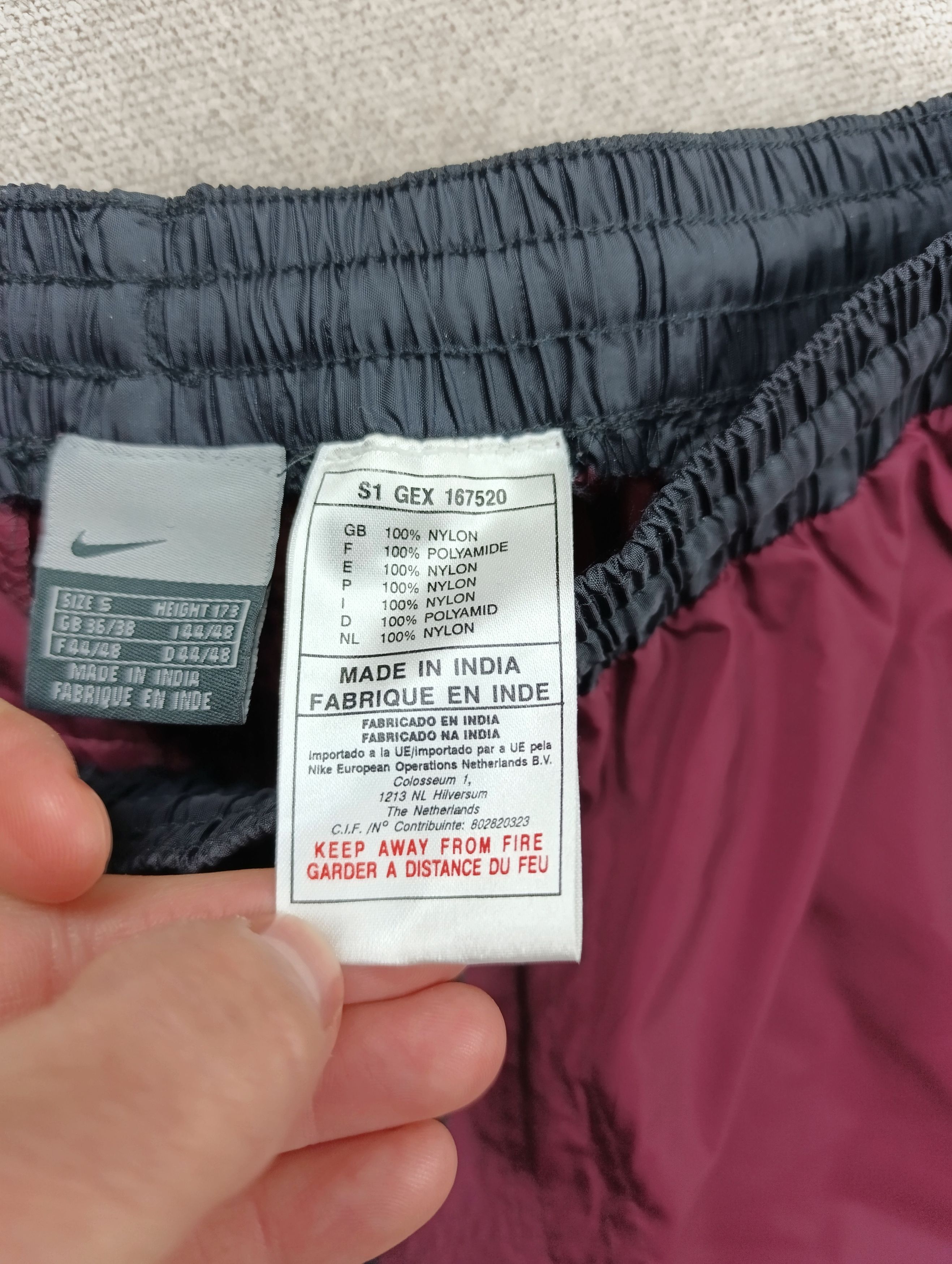 Nike Nike Nylon Mens Vintage Shorts Size US 30 / EU 46 - 10 Thumbnail