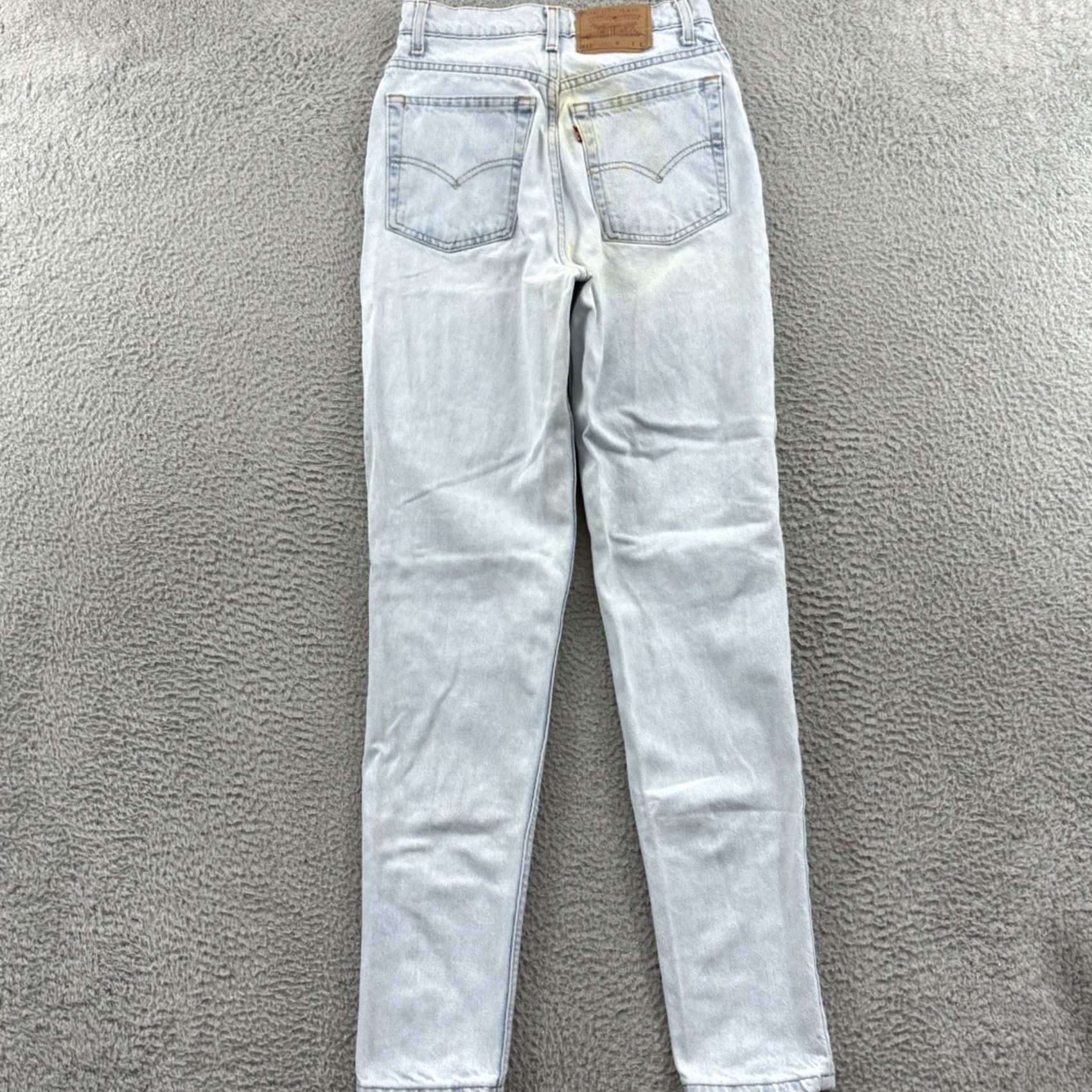 Levi's VINTAGE Levi's 512 Jeans Womens Slim 26x32 Light Wash 90s USA Jeans Size 30" / US 8 / IT 44 - 7 Thumbnail
