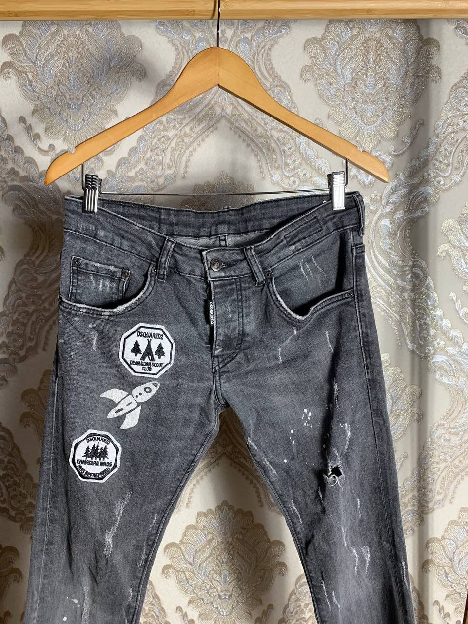 Dsquared2 × Vintage VERY RARE DSQUARED2 DENIM JEANS PANTS FASHION DESIGNER DELUX Size US 31 - 2 Thumbnail