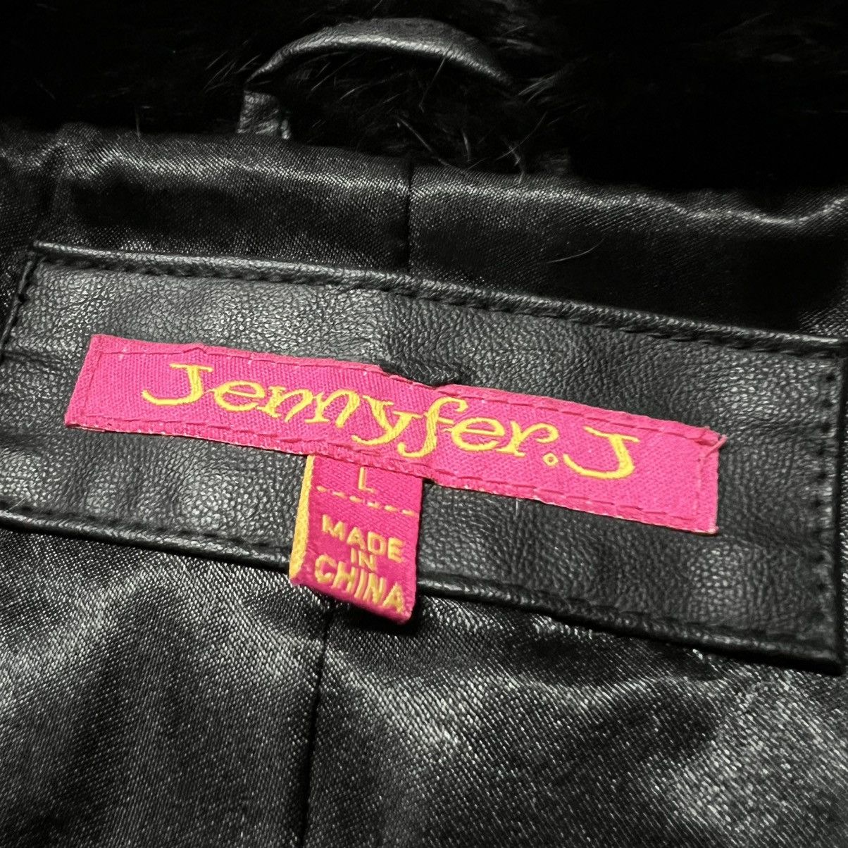 Lip Service × Tripp NYC × Vintage Vintage Y2K Jennyfer. J Black Goth/Grunge Rabbit Fur Vest Size L / US 10 / IT 46 - 5 Thumbnail