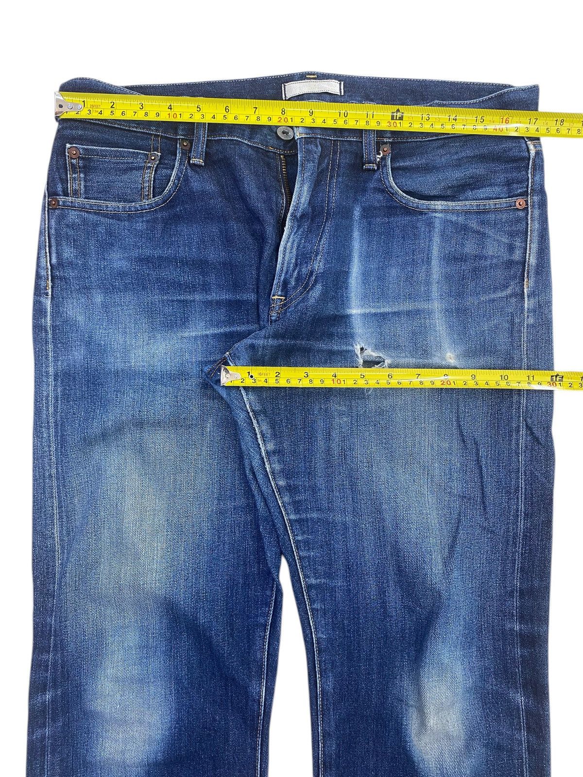Uniqlo Uniqlo X Selvedge Whiskers Style Loose Jeans Size US 34 / EU 50 - 5 Thumbnail