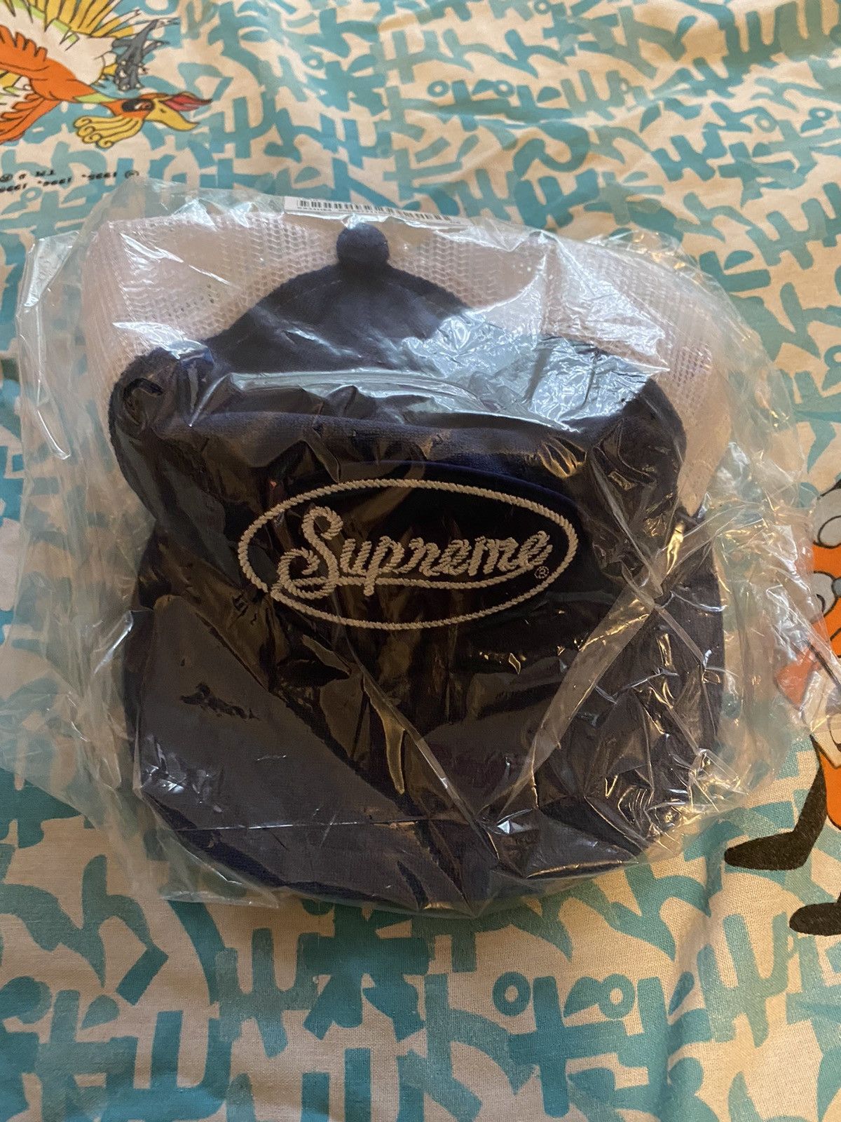 Supreme Supreme Terry Mesh Back 5 Panel Blue SS24 Size ONE SIZE - 3 Thumbnail