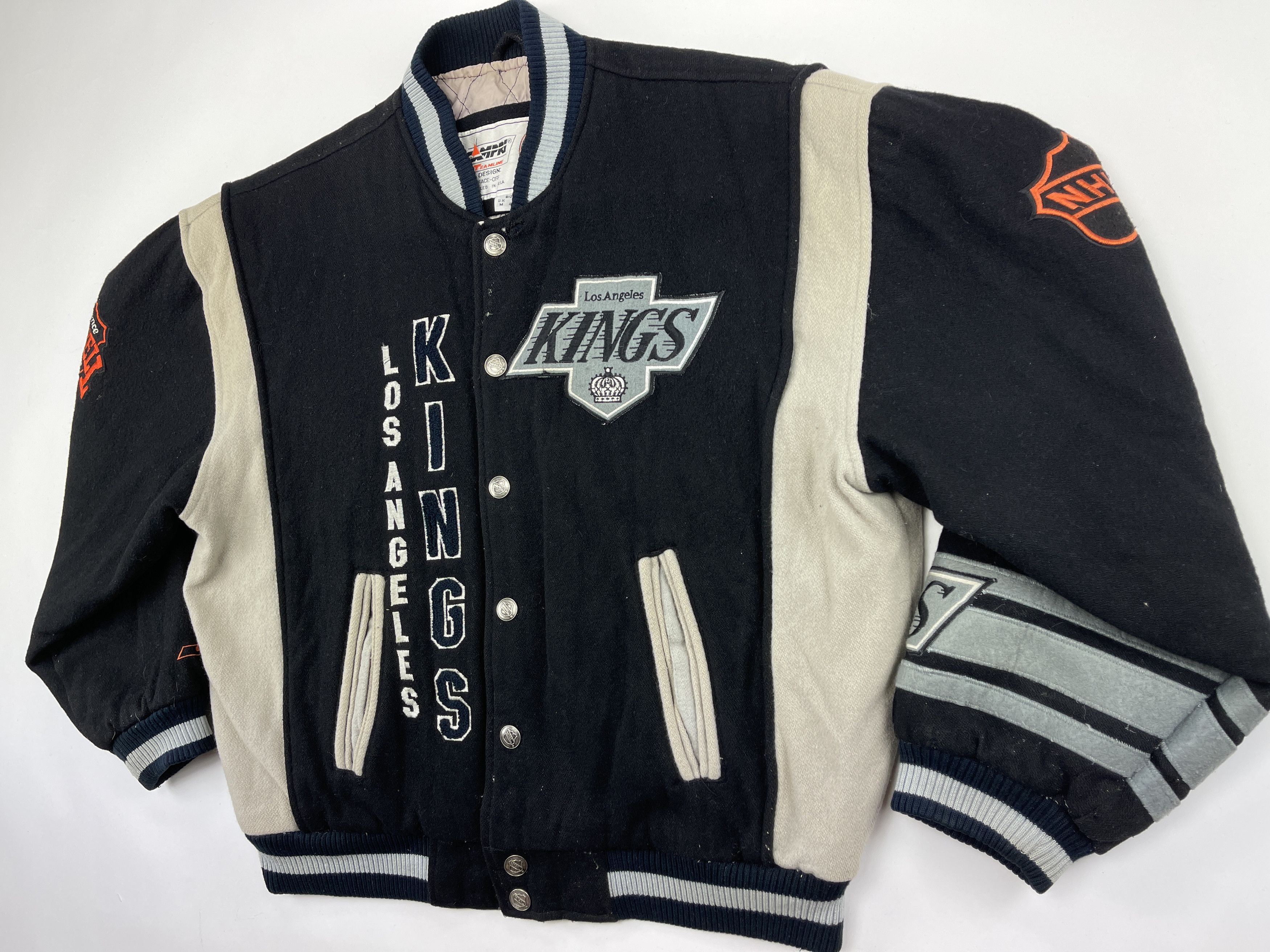 NHL NHL Los Angeles Kings jacket, Campri Teamline, vintage 90s L Size US L / EU 52-54 / 3 - 18 Thumbnail