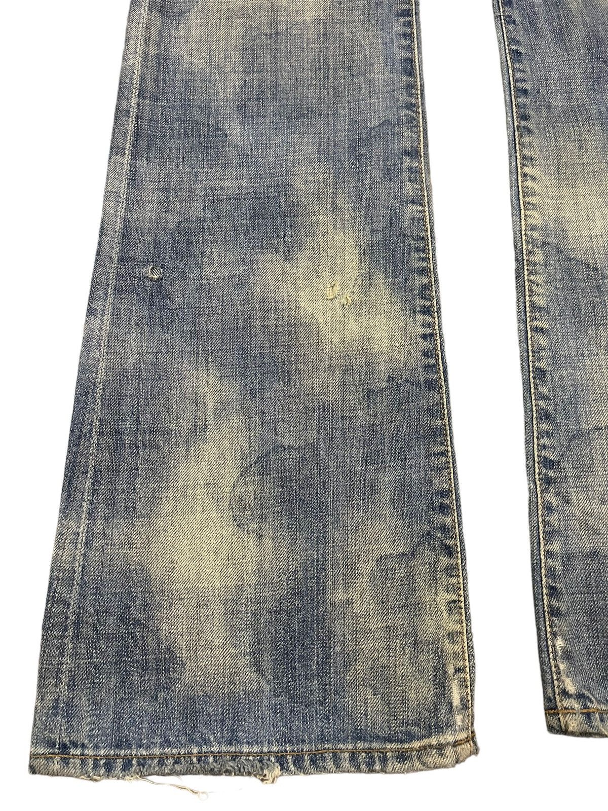 AG Adriano Goldschmied Vintage Usa Adriano Goldschmied Bleached Flare Jeans Size 29" - 5 Thumbnail