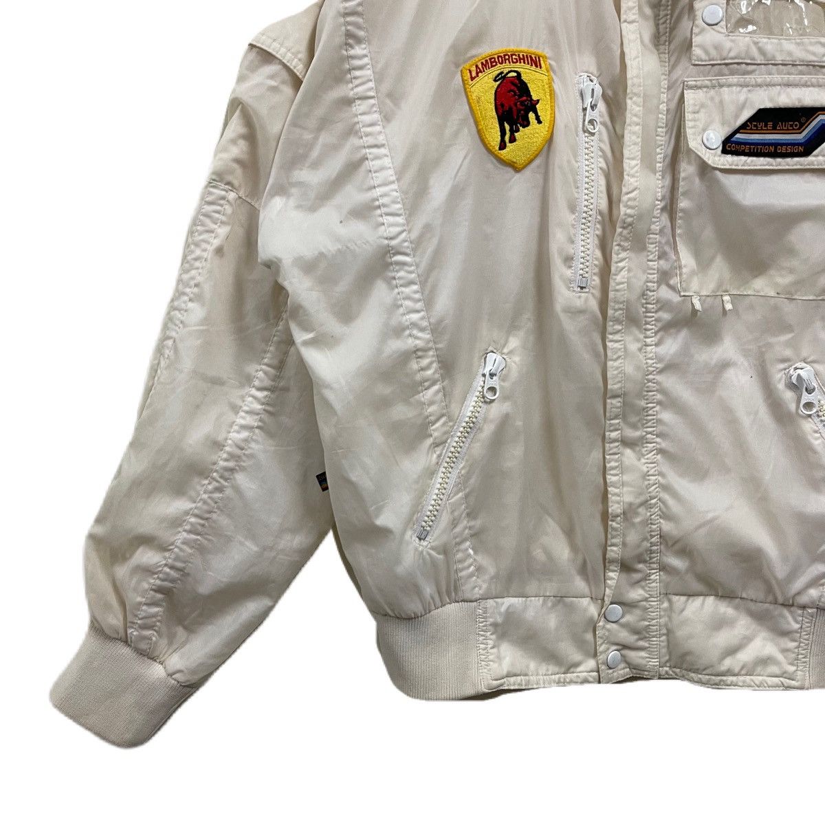 Lamborghini Vintage LAMBORGHINI style auto jacket windbreaker Size US L / EU 52-54 / 3 - 5 Thumbnail