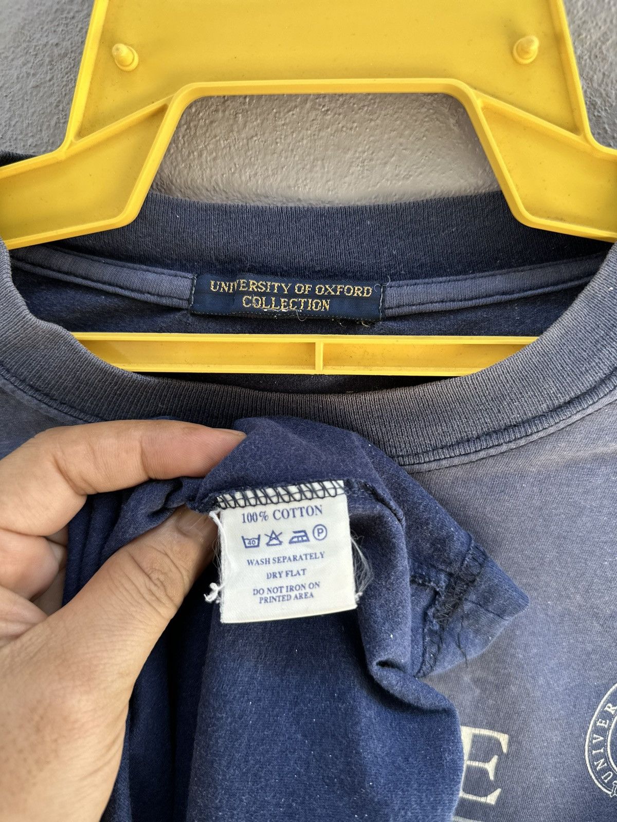 Grailed Thrashed Vintage University Of Oxford Toc Ltd England Grunge Size US L / EU 52-54 / 3 - 10 Thumbnail