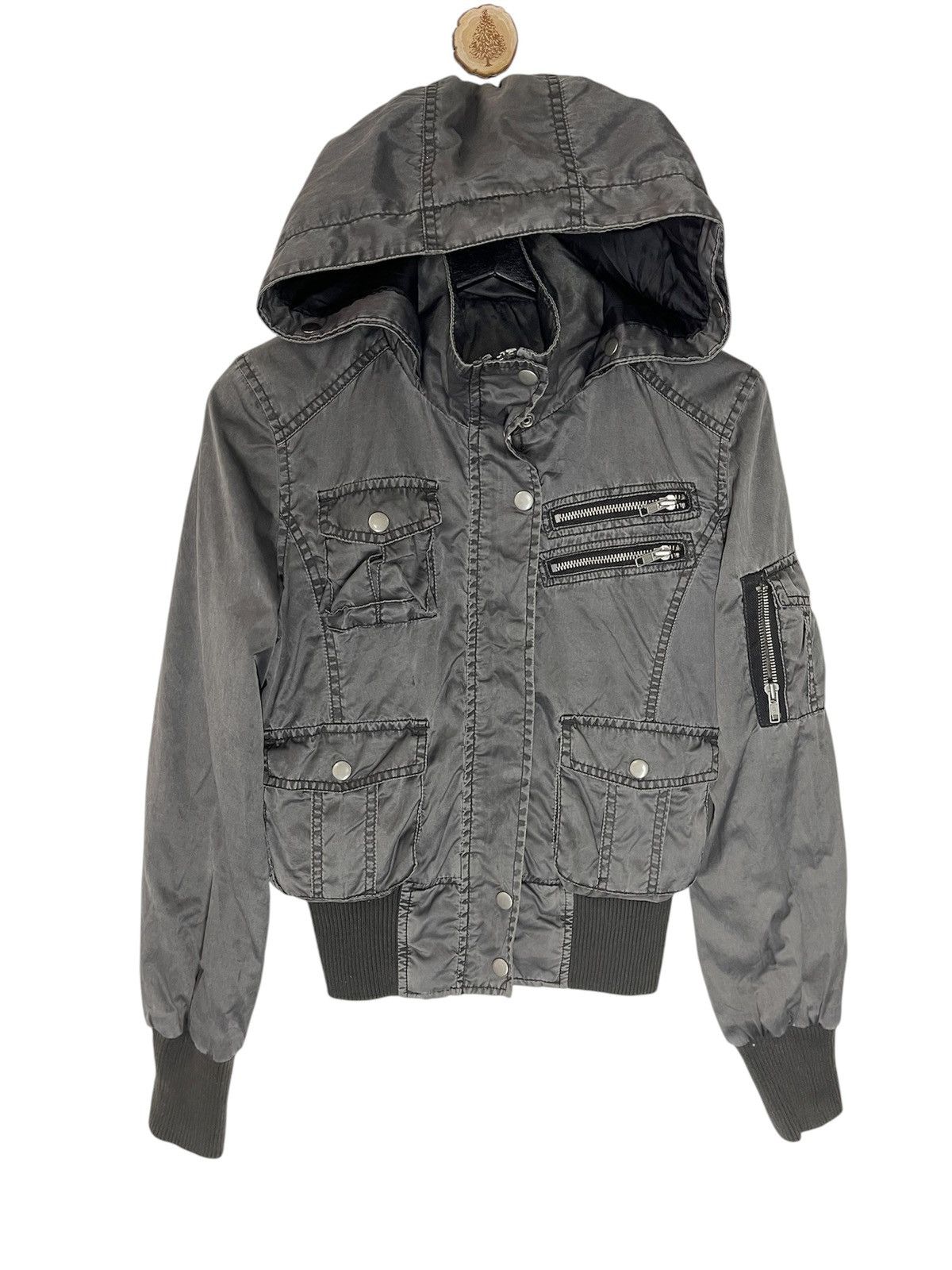 If Six Was Nine × Japanese Brand STREET FASHION CROP JACKET IF SIX WAS NINE Size S / US 4 / IT 40 - 1 Thumbnail