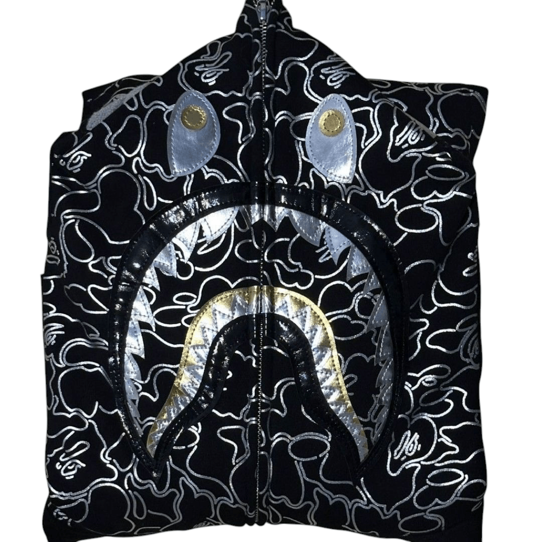 Bape BAPE x Hajime Sorayama Shark Full Zip Hoodie Size US M / EU 48-50 / 2 - 3 Thumbnail