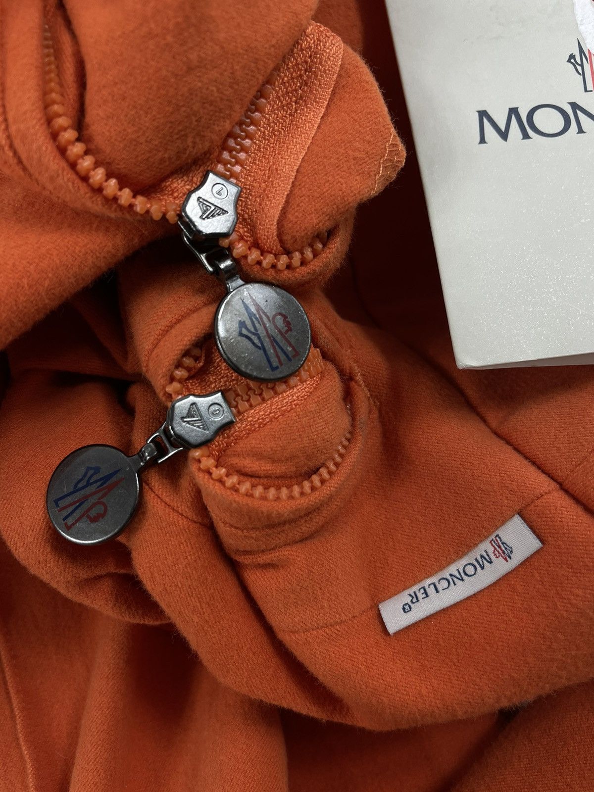 Moncler × Moncler Gamme Bleu × Moncler Grenoble BNWT Logo Tab Designer Fleece Zip-Pockets Trousers Casual Pants Size 28" / US 6 / IT 42 - 16 Thumbnail