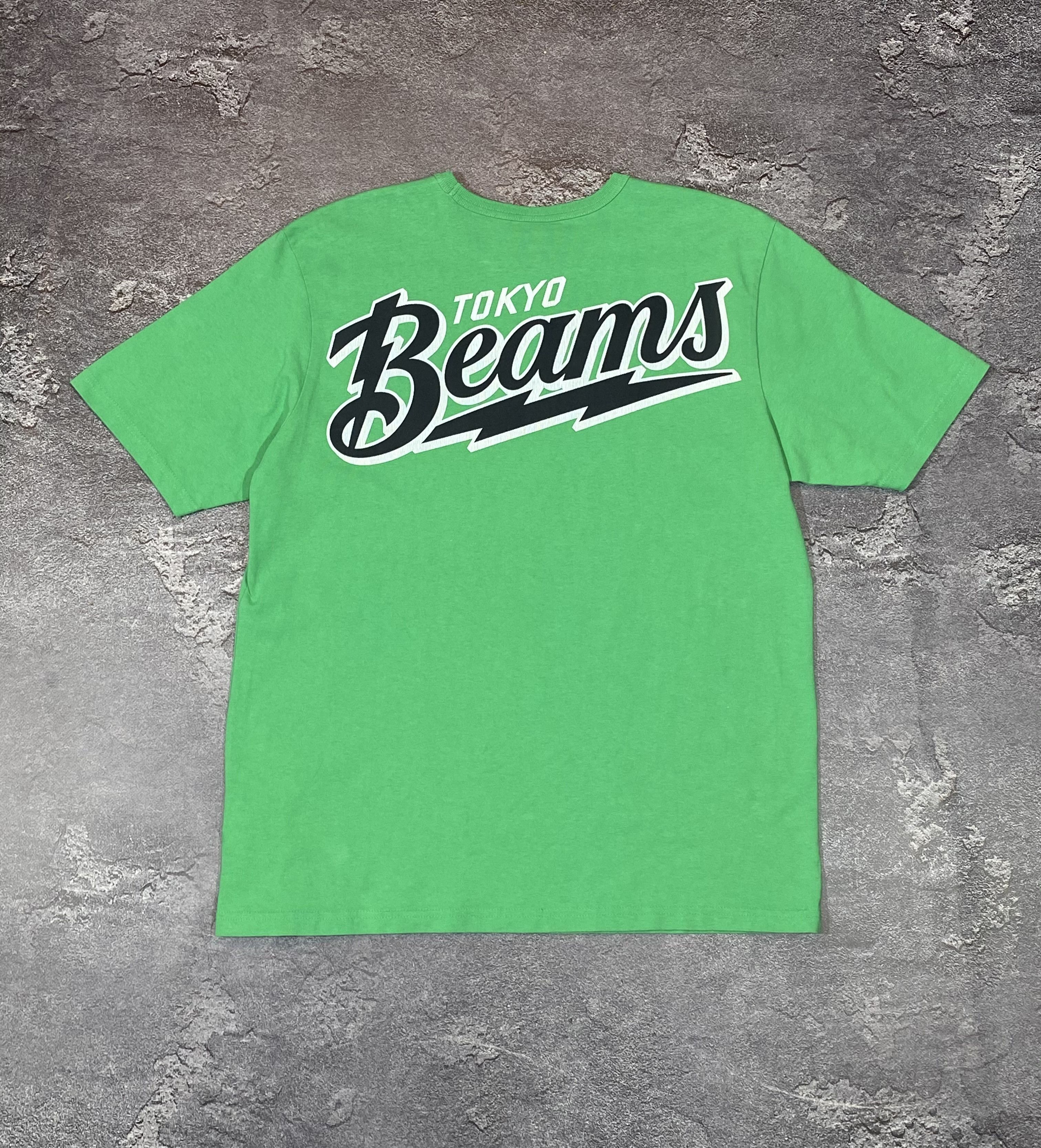 Beams Plus TOKYO BEAMS X CHAMPION BIG LOGO T-SHIRT Size US S / EU 44-46 / 1 - 1 Thumbnail