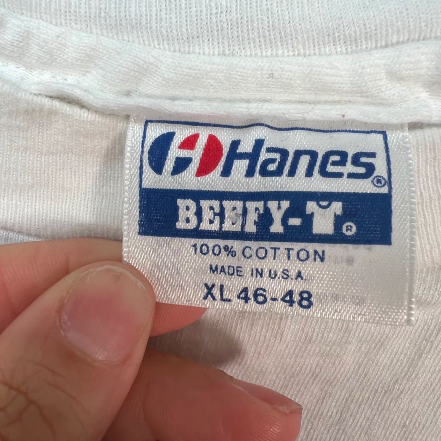 Hanes VINTAGE 1988 IMSA Camel GT Sears Point Raceway T Shirt White Mens XL Size US XL / EU 56 / 4 - 3 Thumbnail