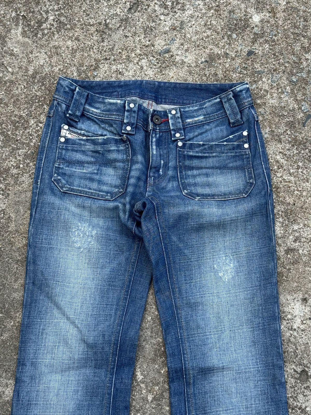Diesel Diesel Denim Pants Vintage Styled Size 25" / US 0 / IT 36 - 3 Thumbnail