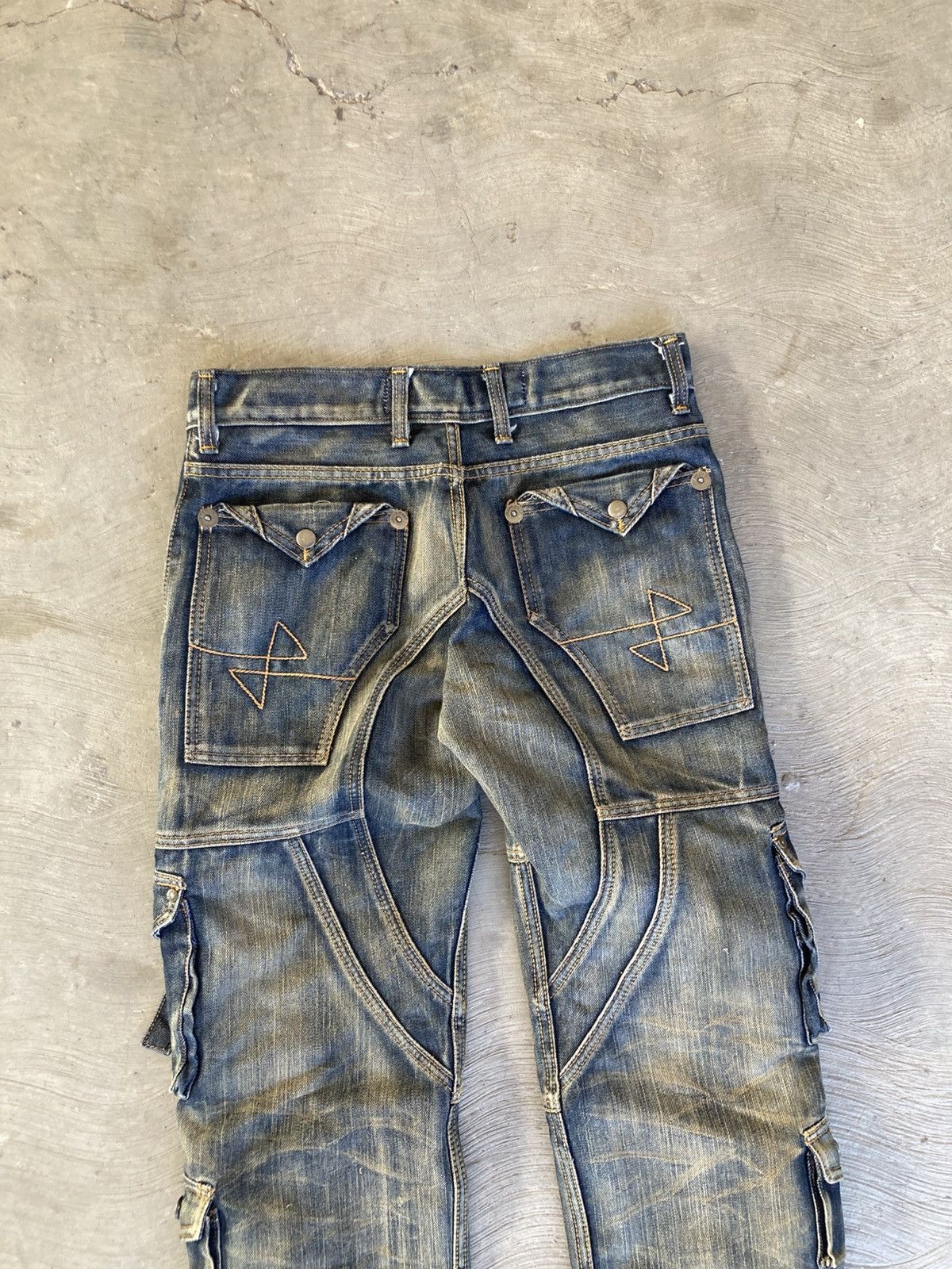 Japanese Brand Jeans De Art Bondage Cargo Pants Size US 32 / EU 48 - 7 Thumbnail