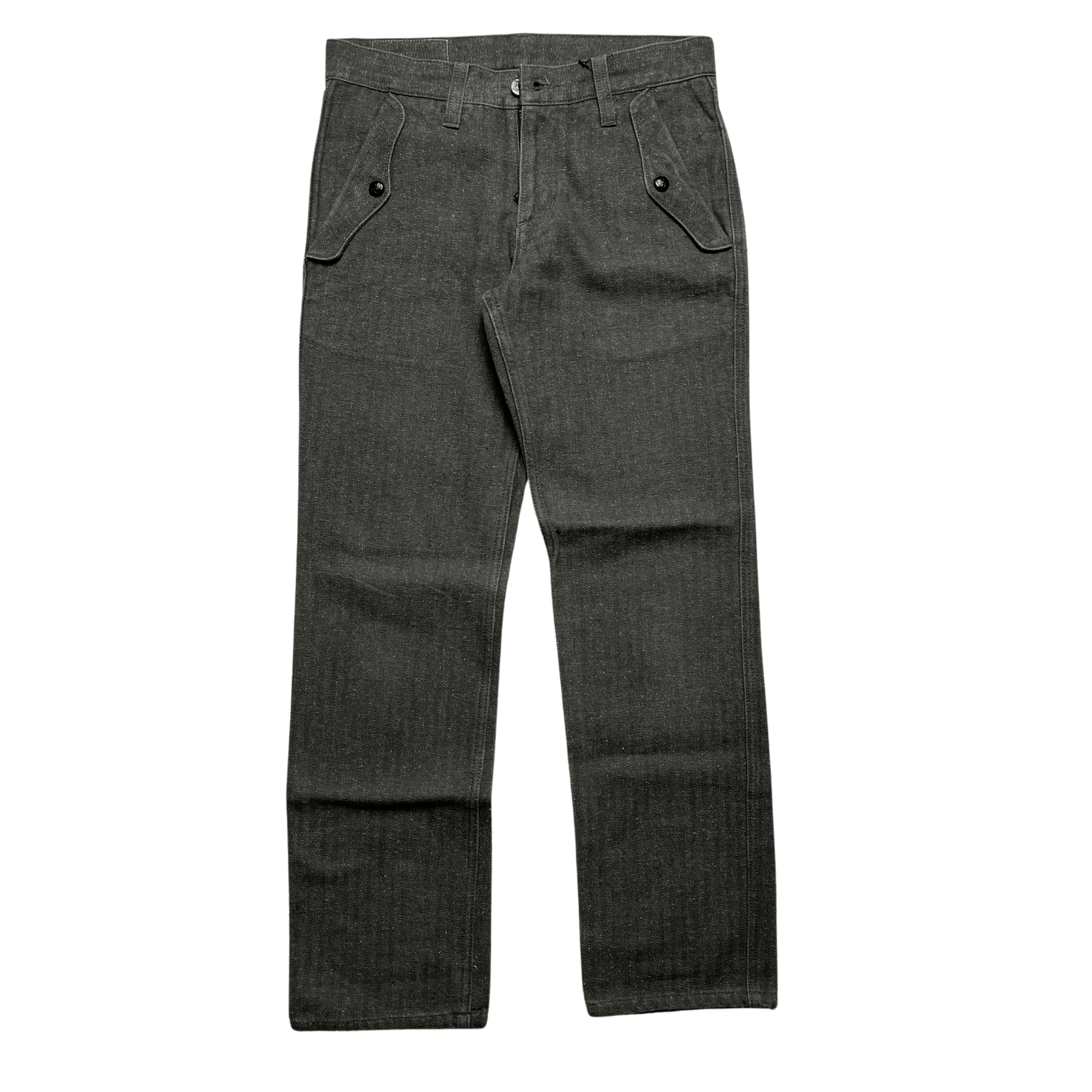 image of Herringbone x Lee Vintage Lee Wool Pants in Grey, Men's (Size 29)