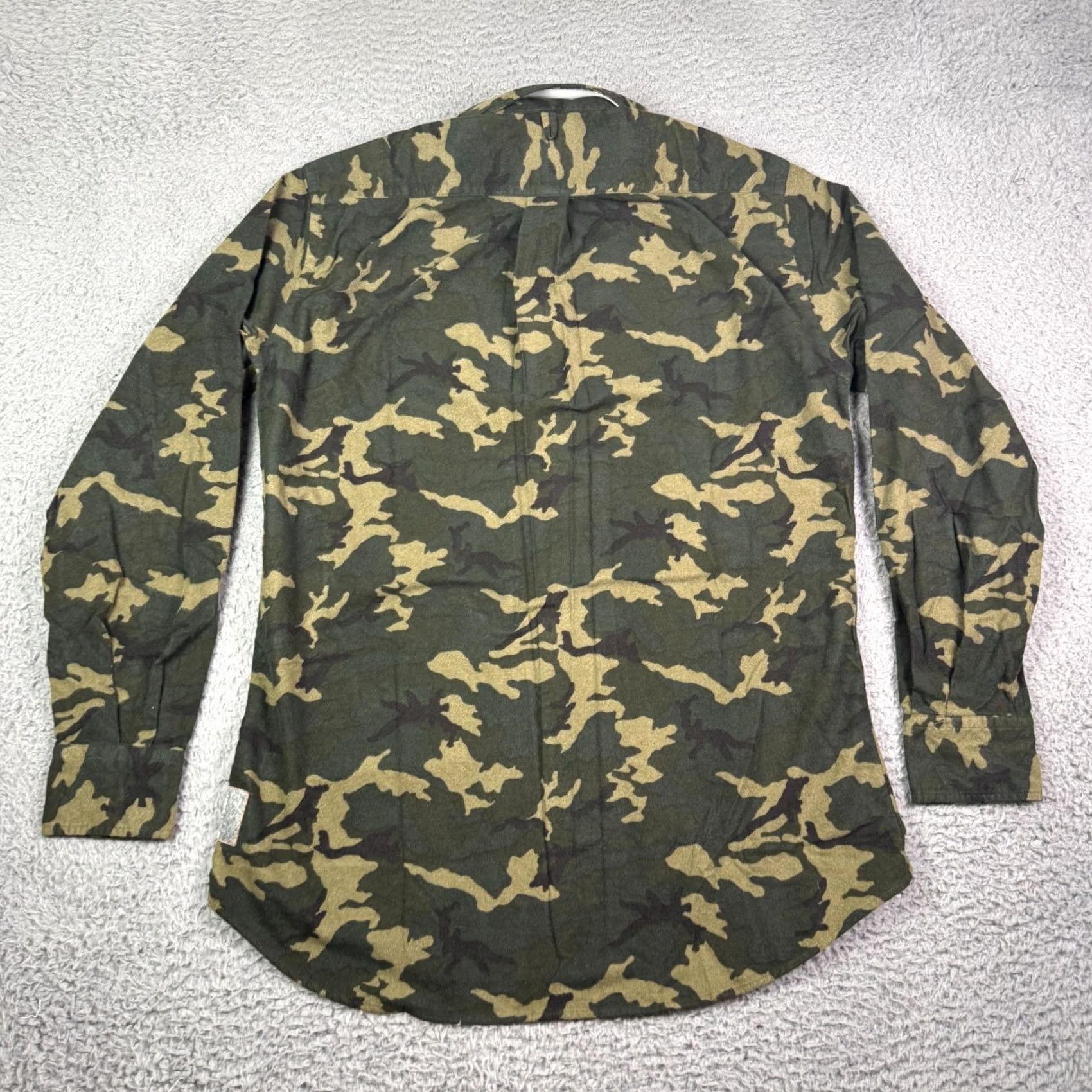 Todd Snyder VINTAGE J.Press Todd Snyder Flannel Camo Shirt Mens S Olive Green Chamois Button Down Size US S / EU 44-46 / 1 - 6 Thumbnail